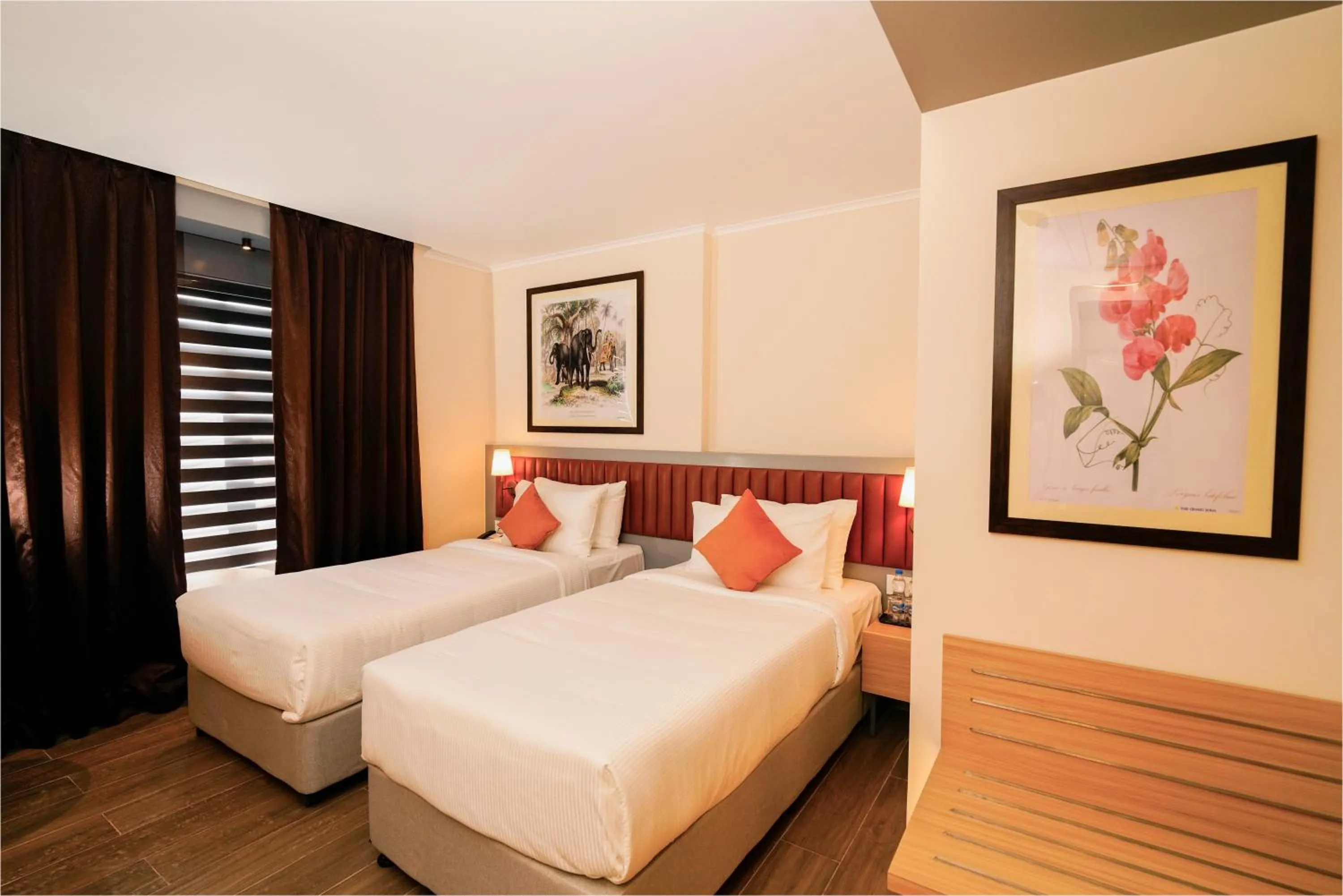 Bed in The Grand Sona