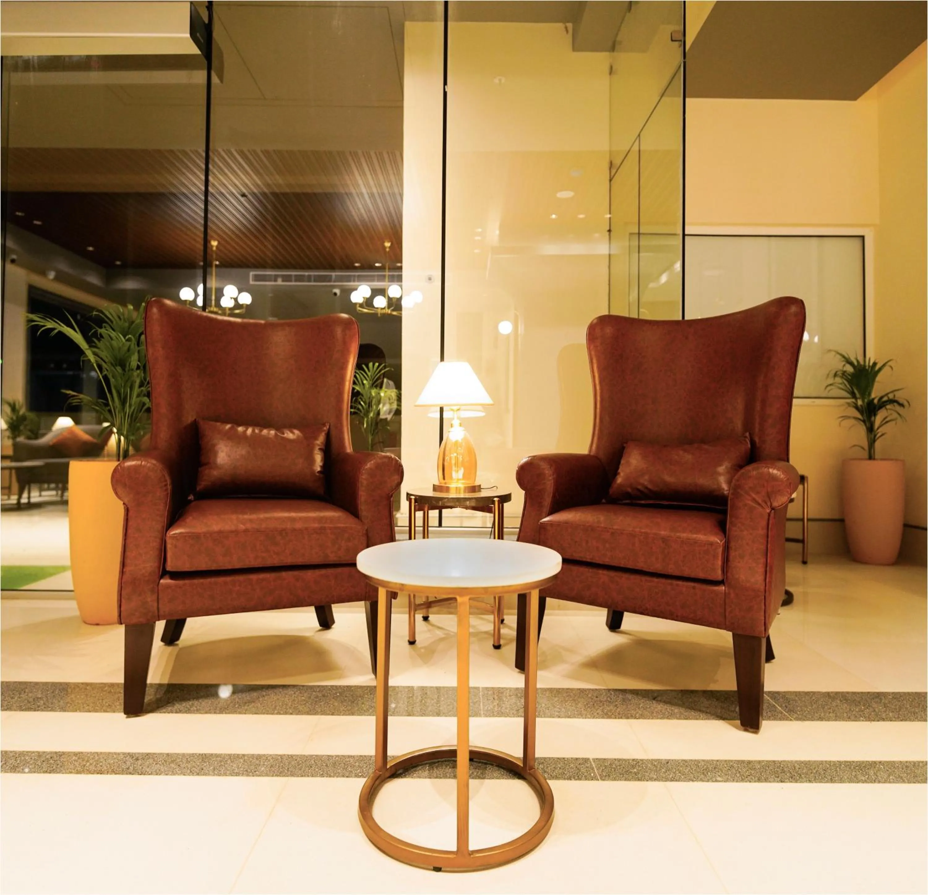 Lobby or reception in The Grand Sona