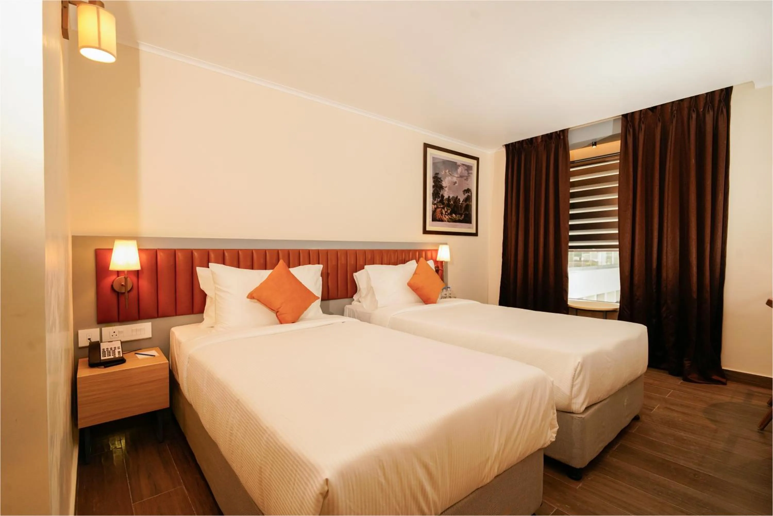 Bed in The Grand Sona