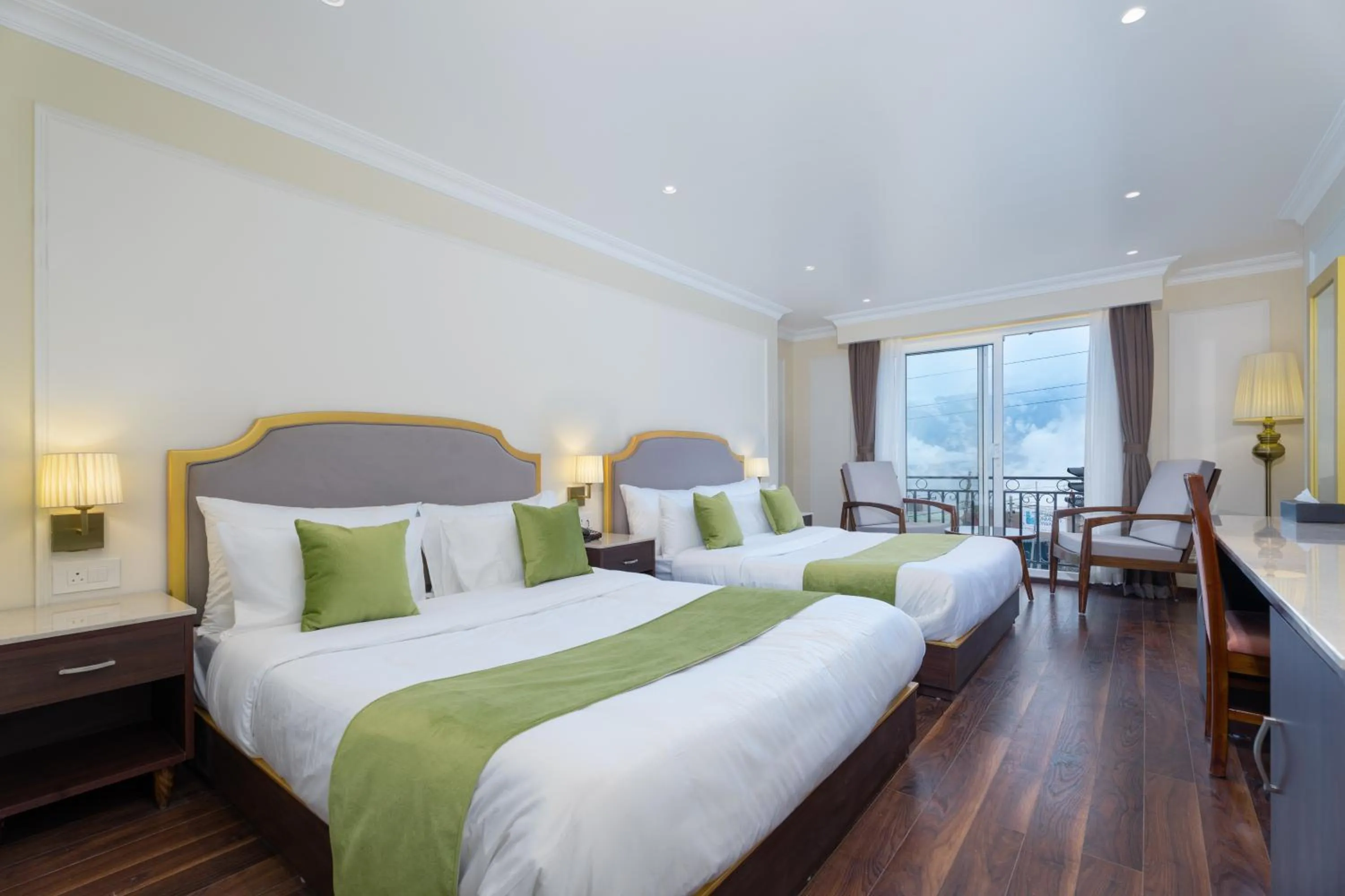 Bed in Preisha Hotel and Resorts