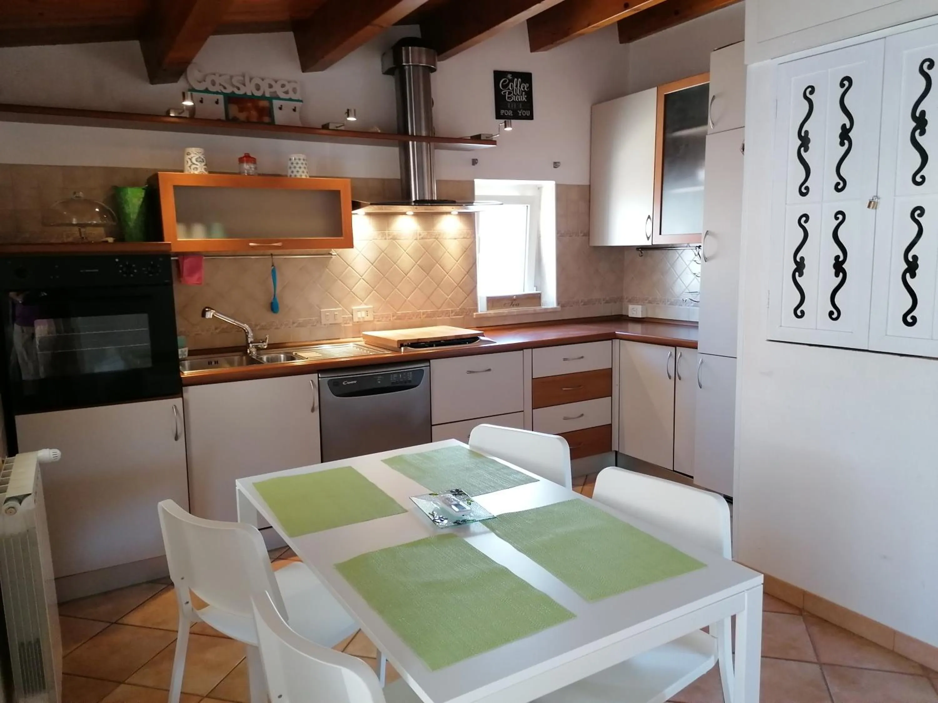 Kitchen or kitchenette in Cassiopea