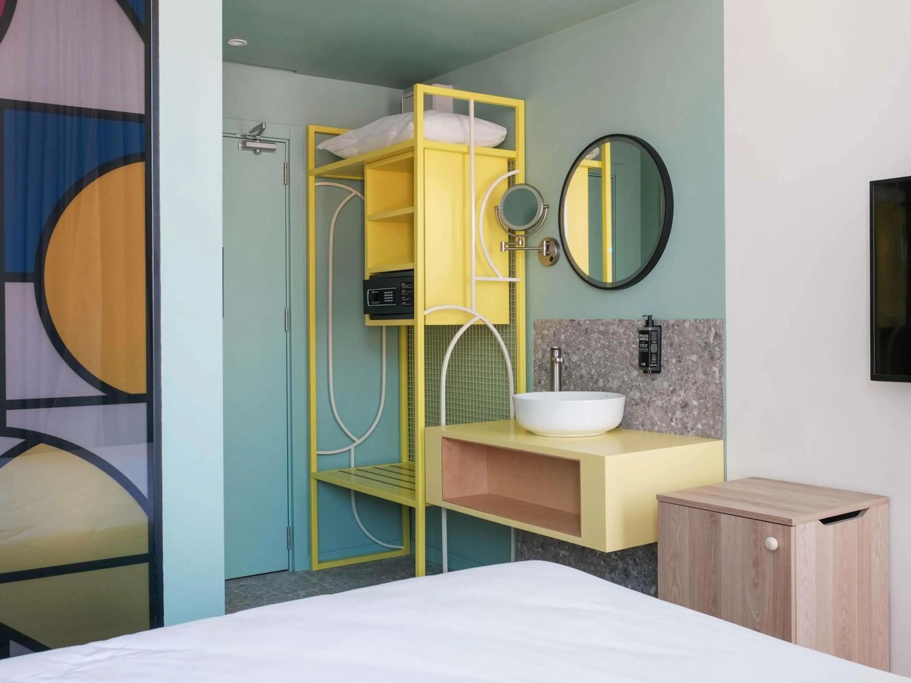 Bedroom, Bed in ibis Styles Old Tbilisi