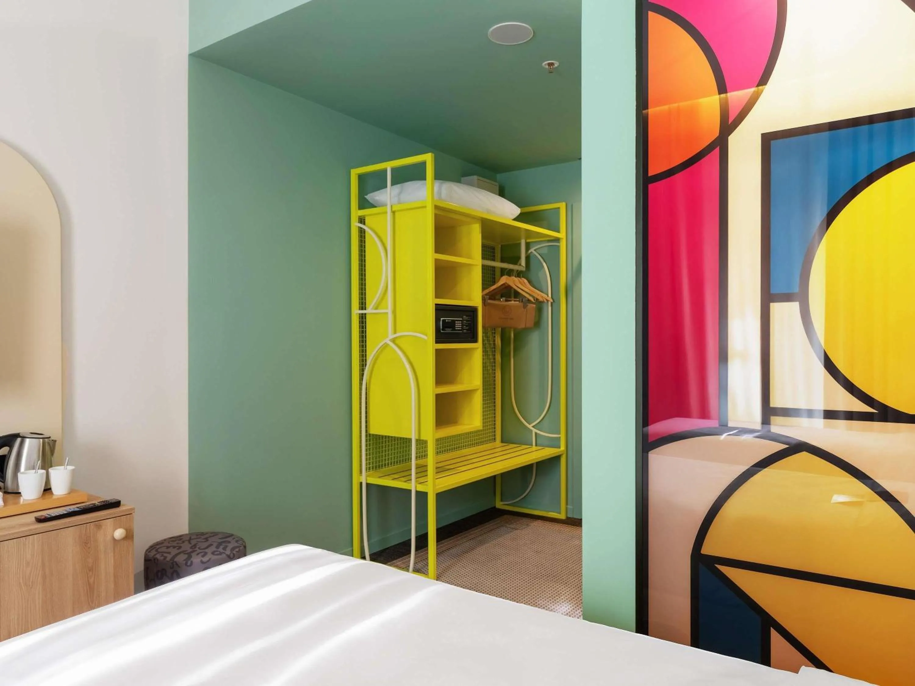 Bedroom, Bed in ibis Styles Old Tbilisi