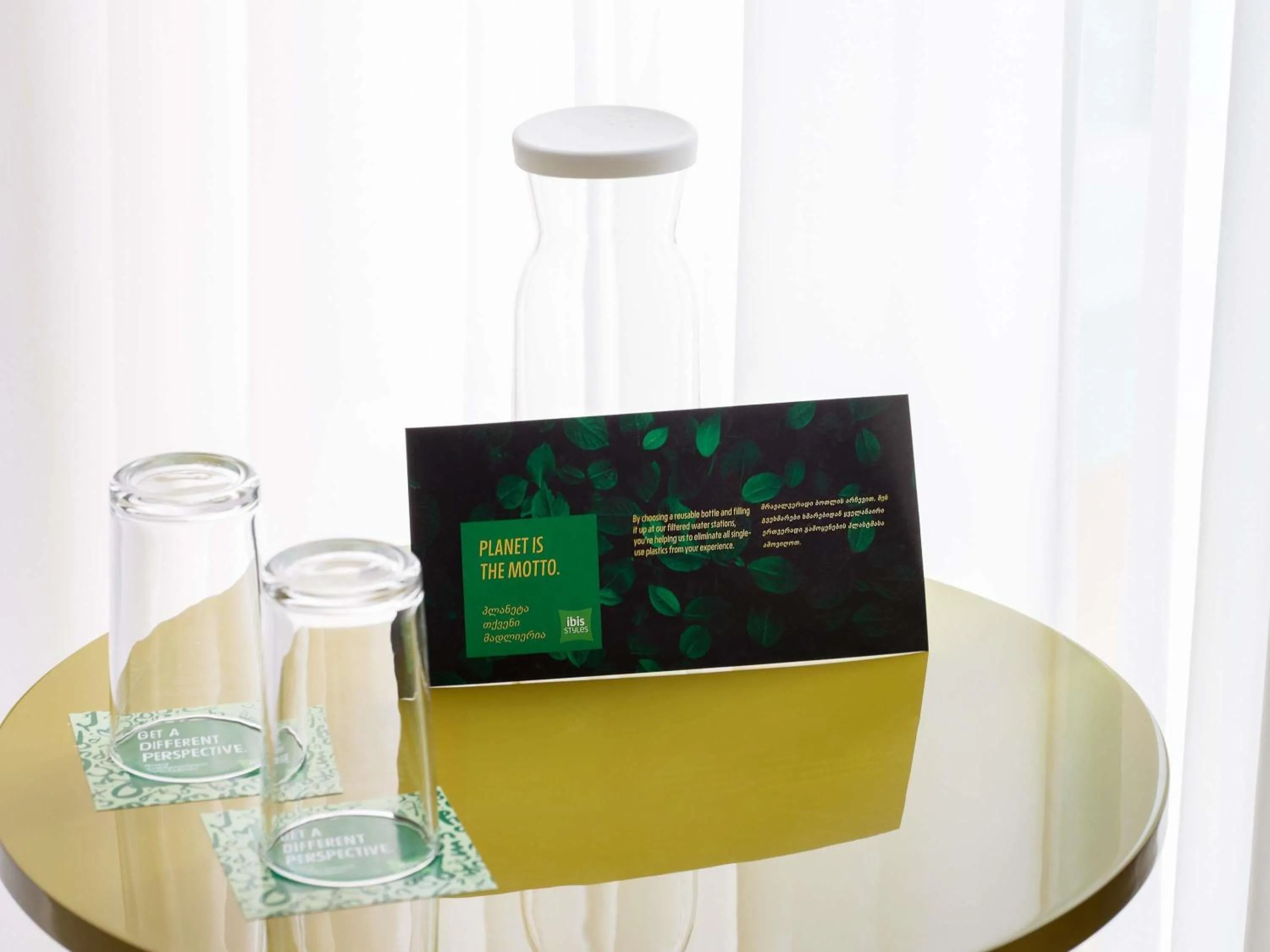 Bedroom in ibis Styles Old Tbilisi