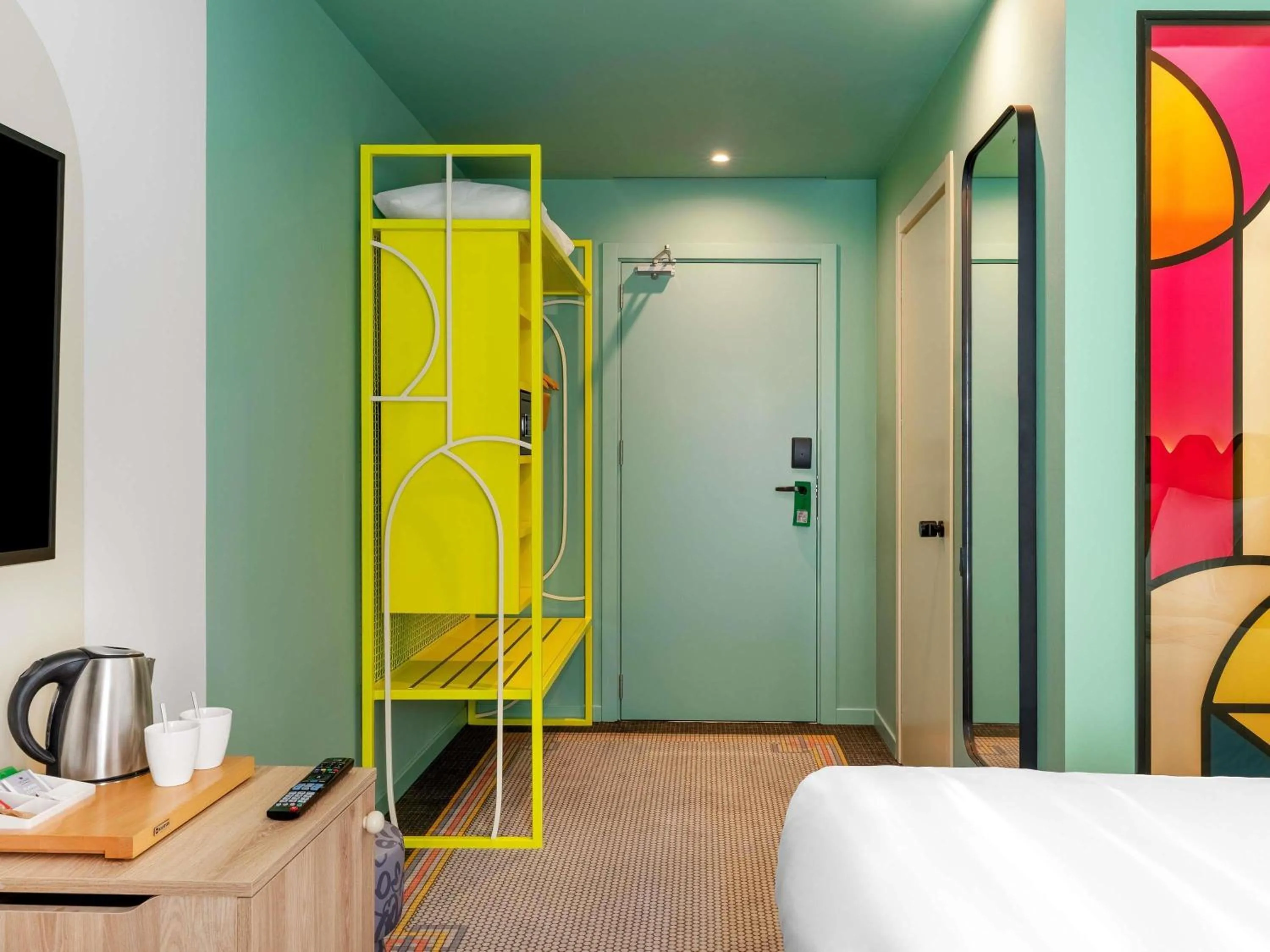 Bedroom, Bed in ibis Styles Old Tbilisi