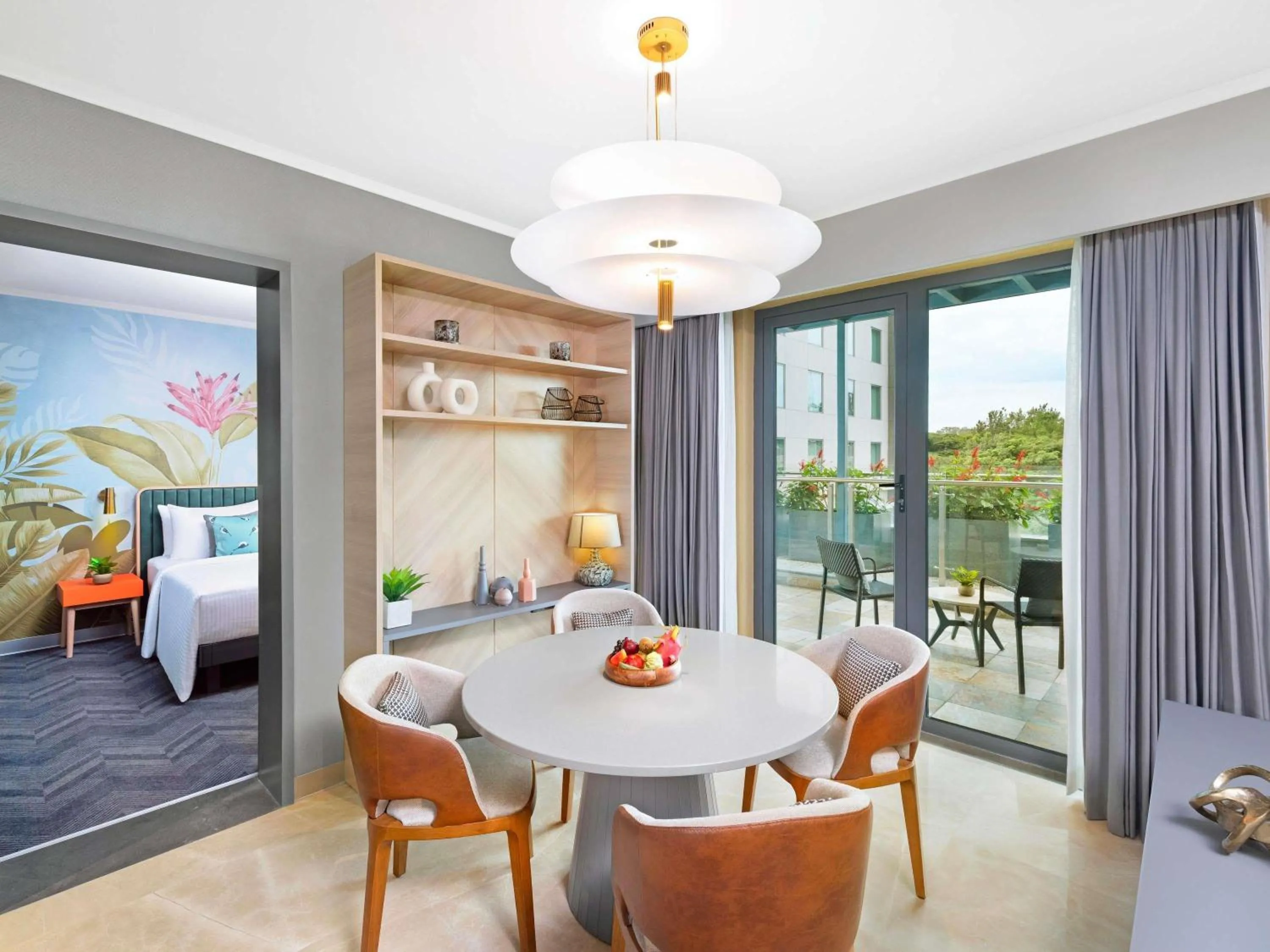 Bedroom in ibis Styles Mysuru