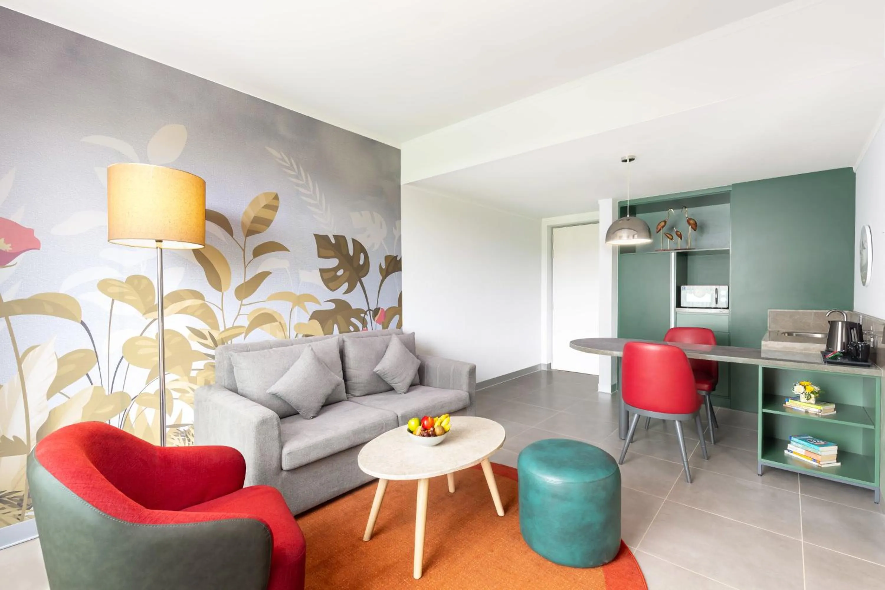 Living room in ibis Styles Mysuru