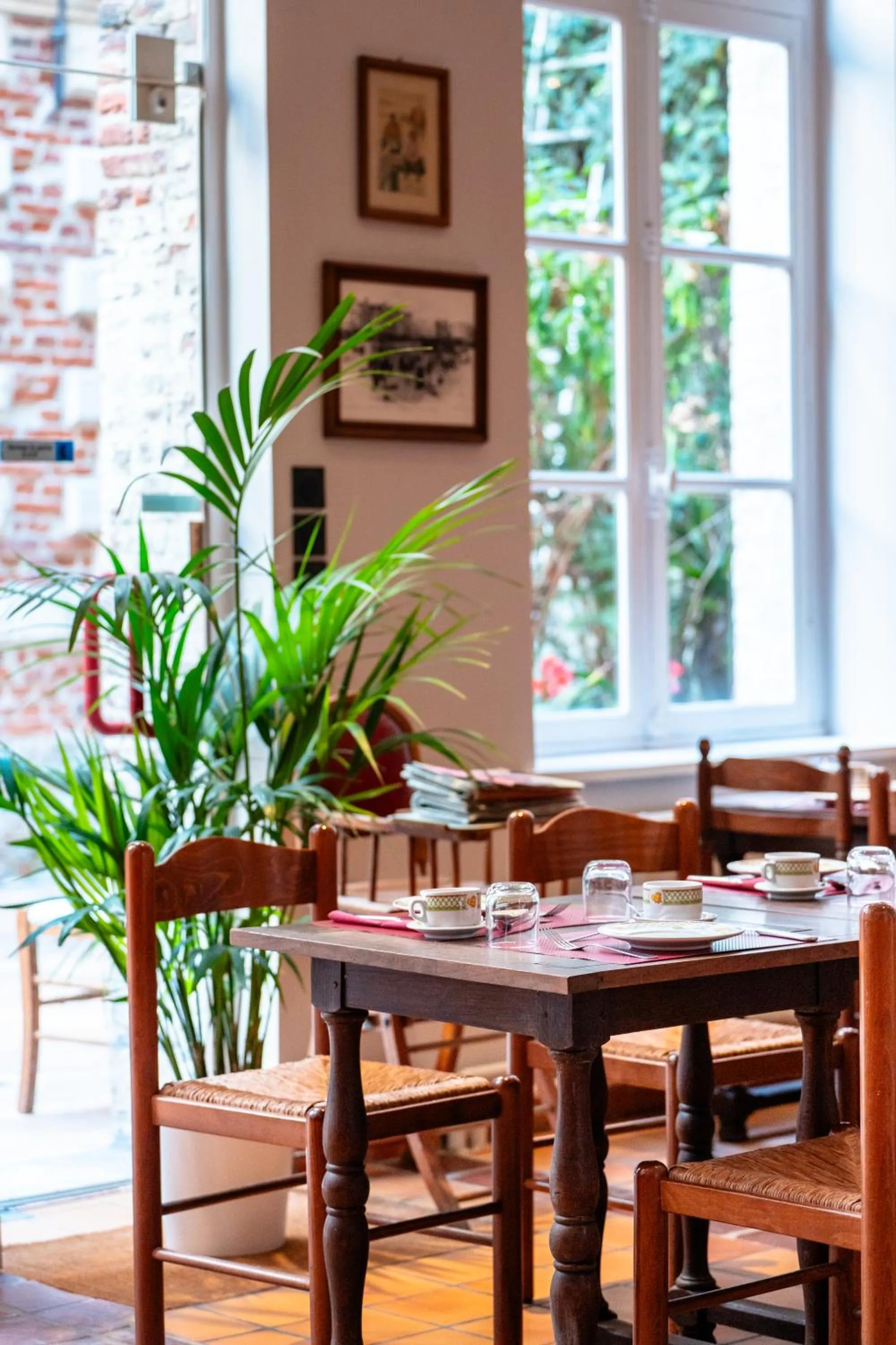 Breakfast in Hôtel Les Trois Luppars