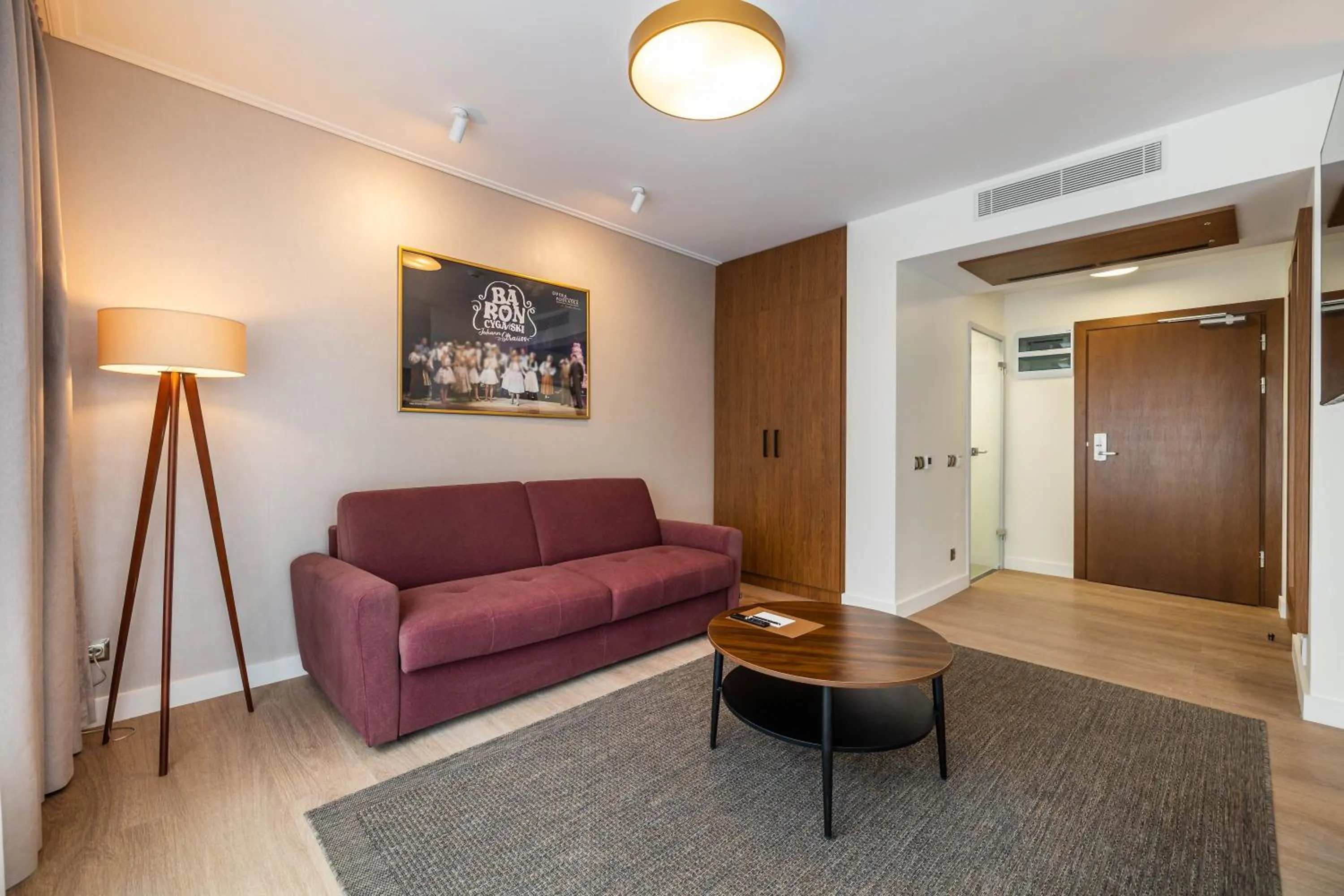 Seating area in Hotel Opera