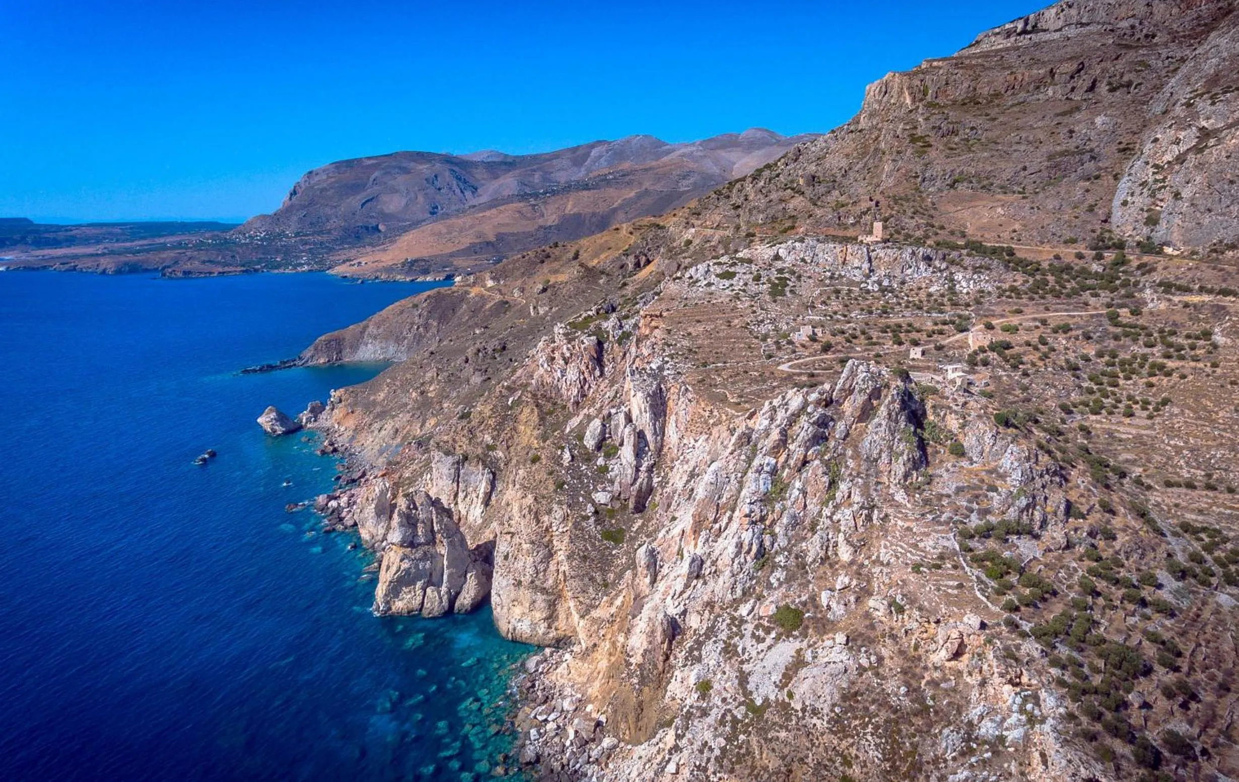 Natural landscape in Tainaron Blue Retreat