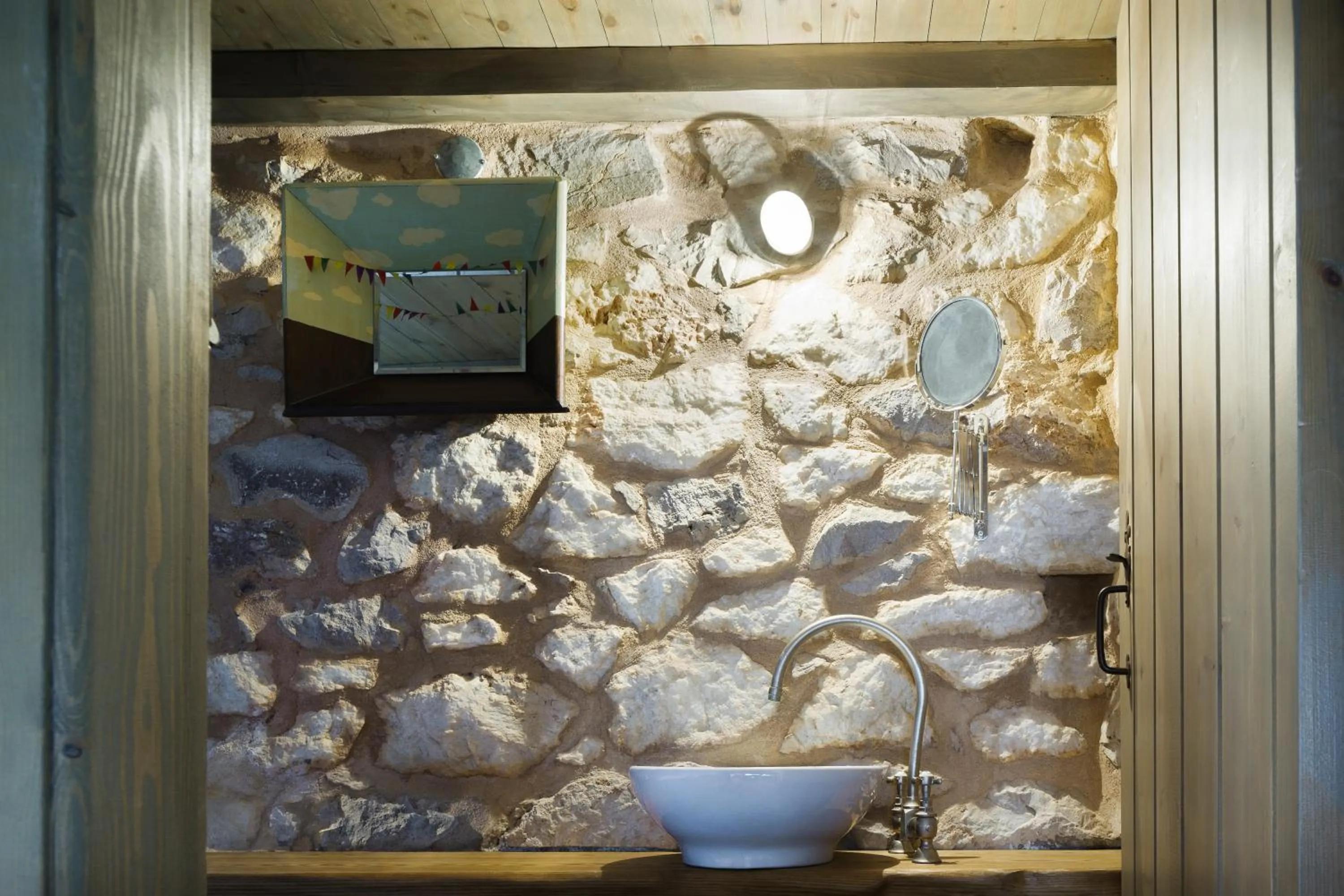 Bathroom in Tainaron Blue Retreat