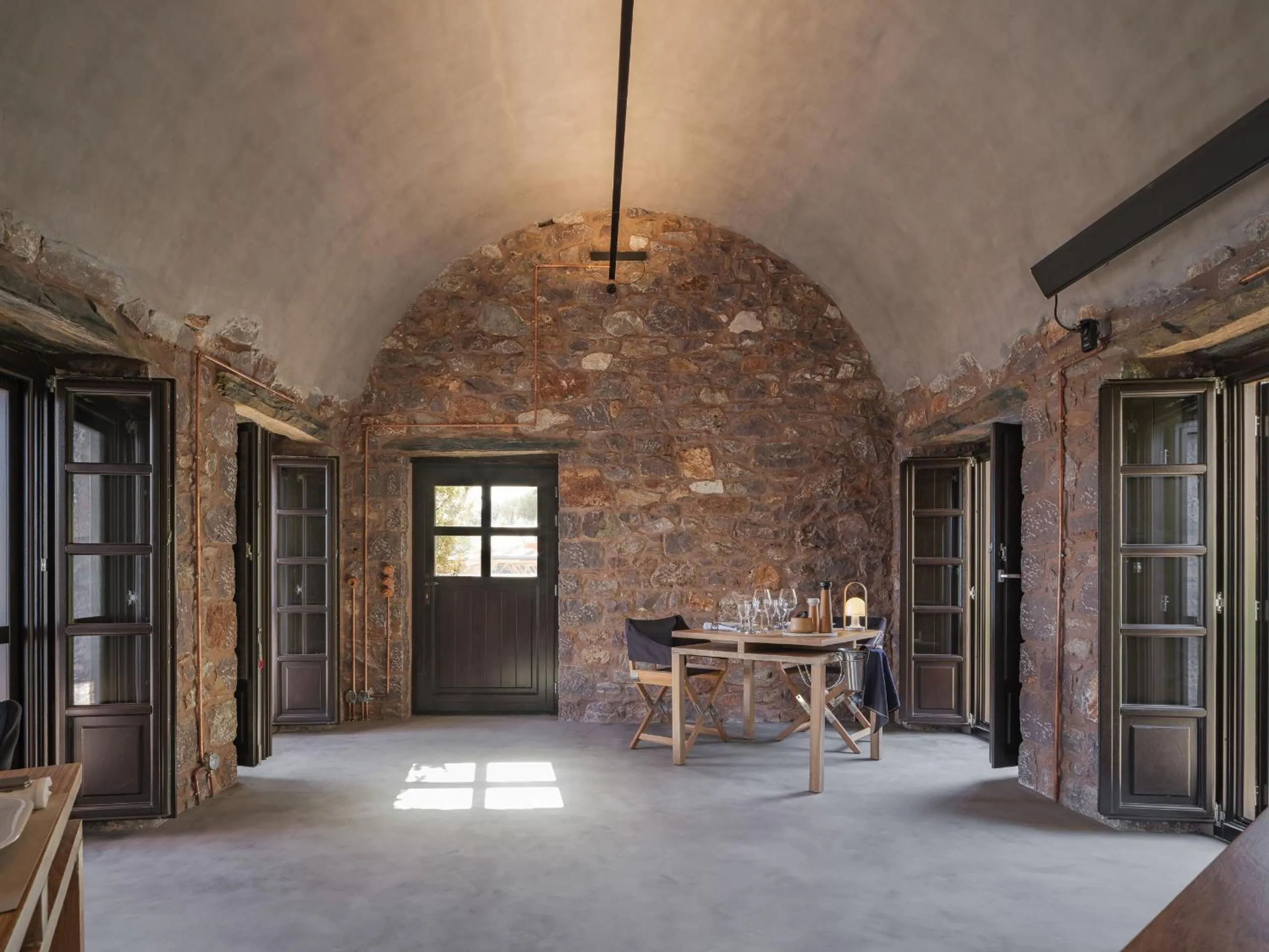 Restaurant/places to eat in Tainaron Blue Retreat