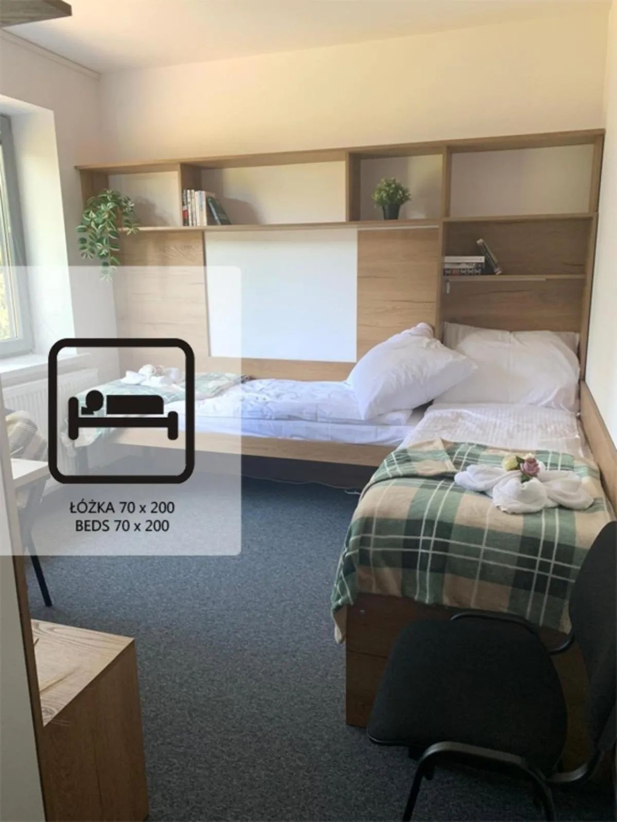 Bed in Krakstop apartamenty