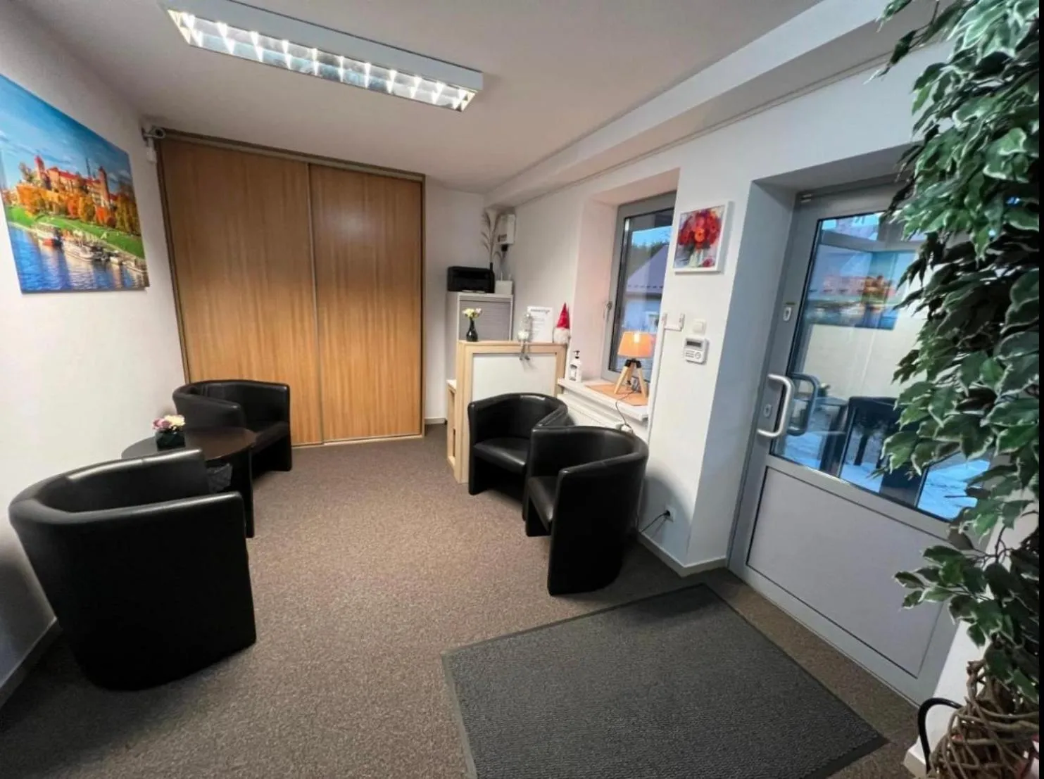 Lobby or reception in Krakstop apartamenty