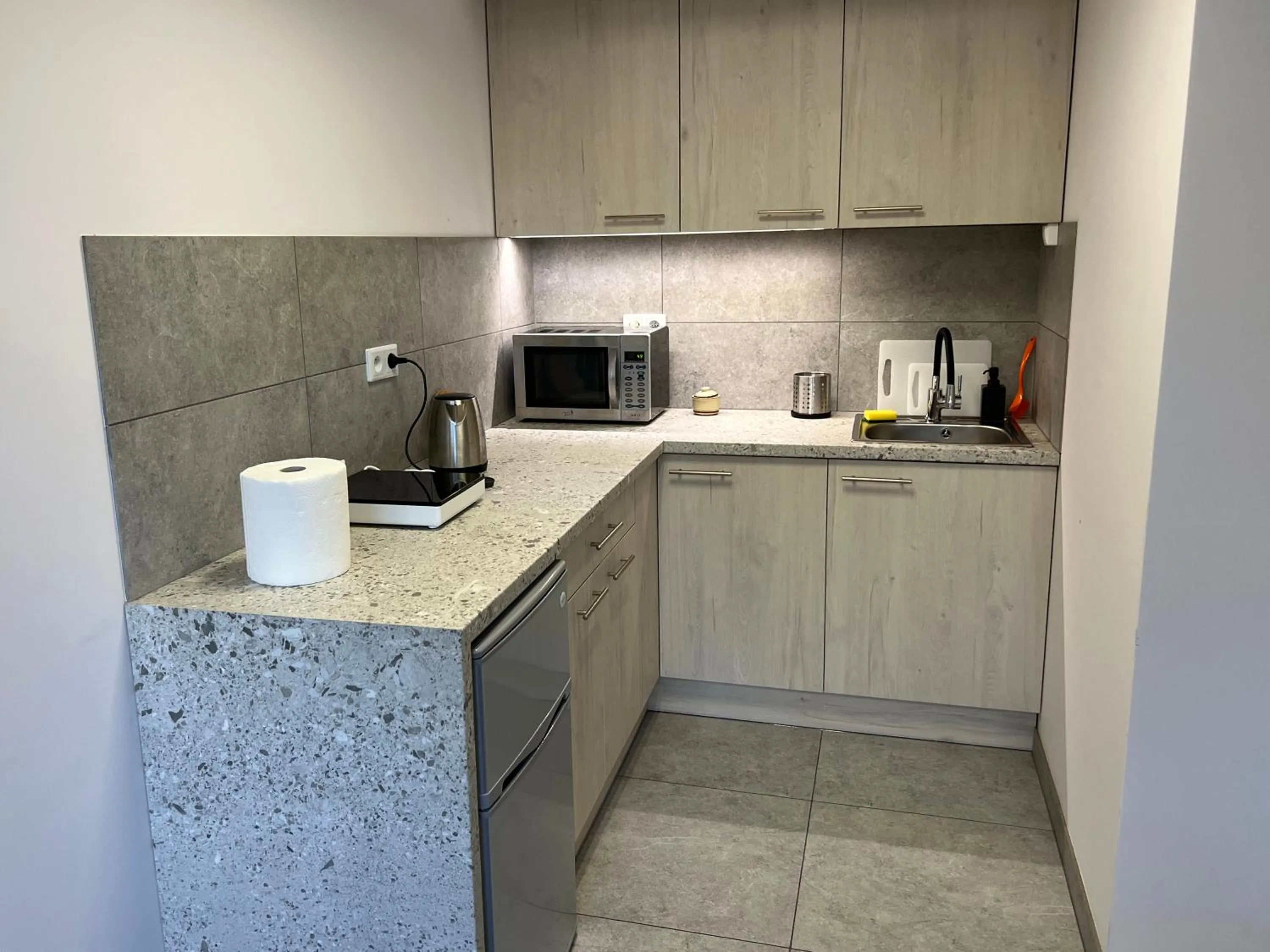 Kitchen or kitchenette in Krakstop apartamenty