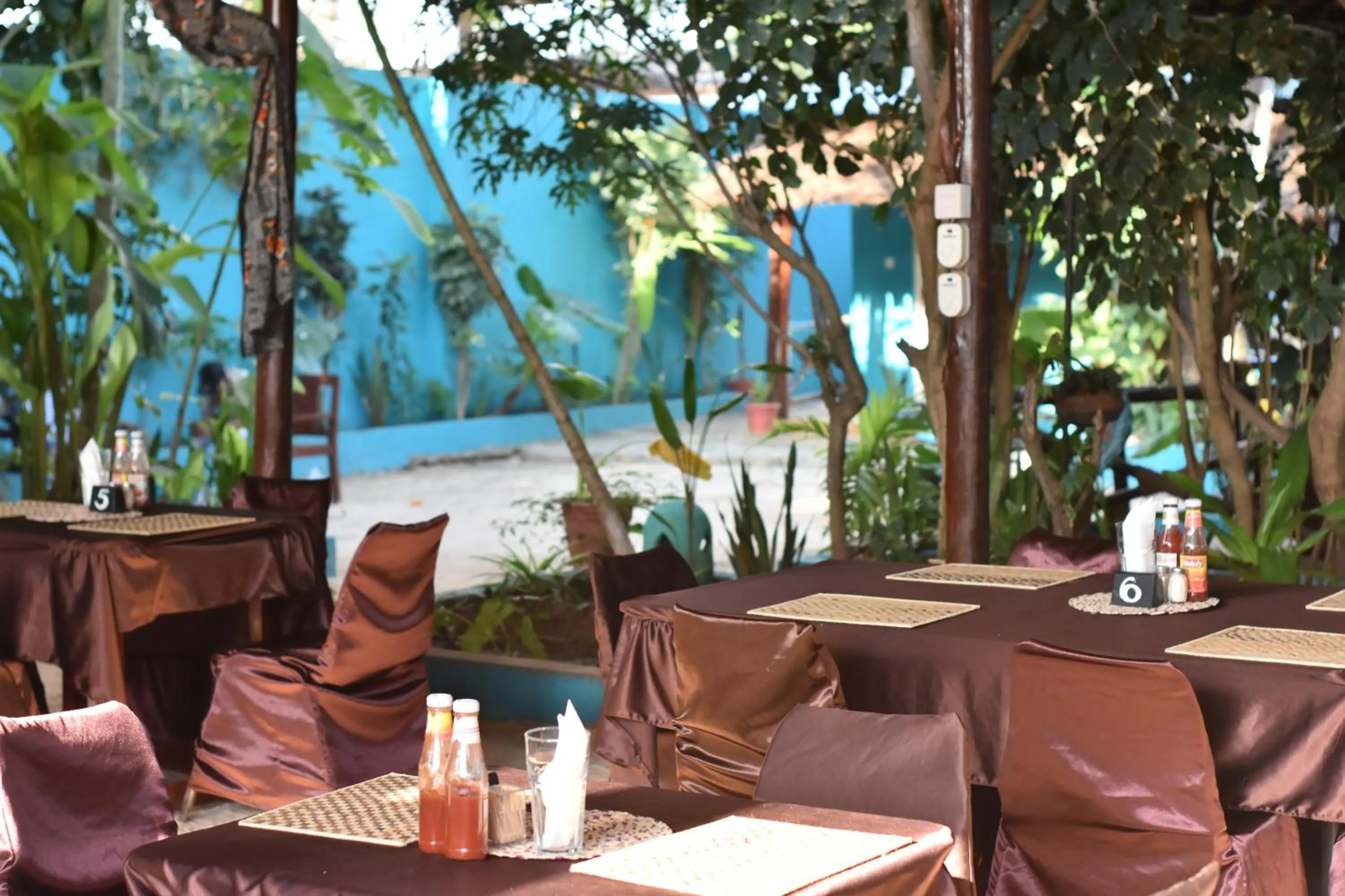 Patio in La Neisha Hotel Nungwi