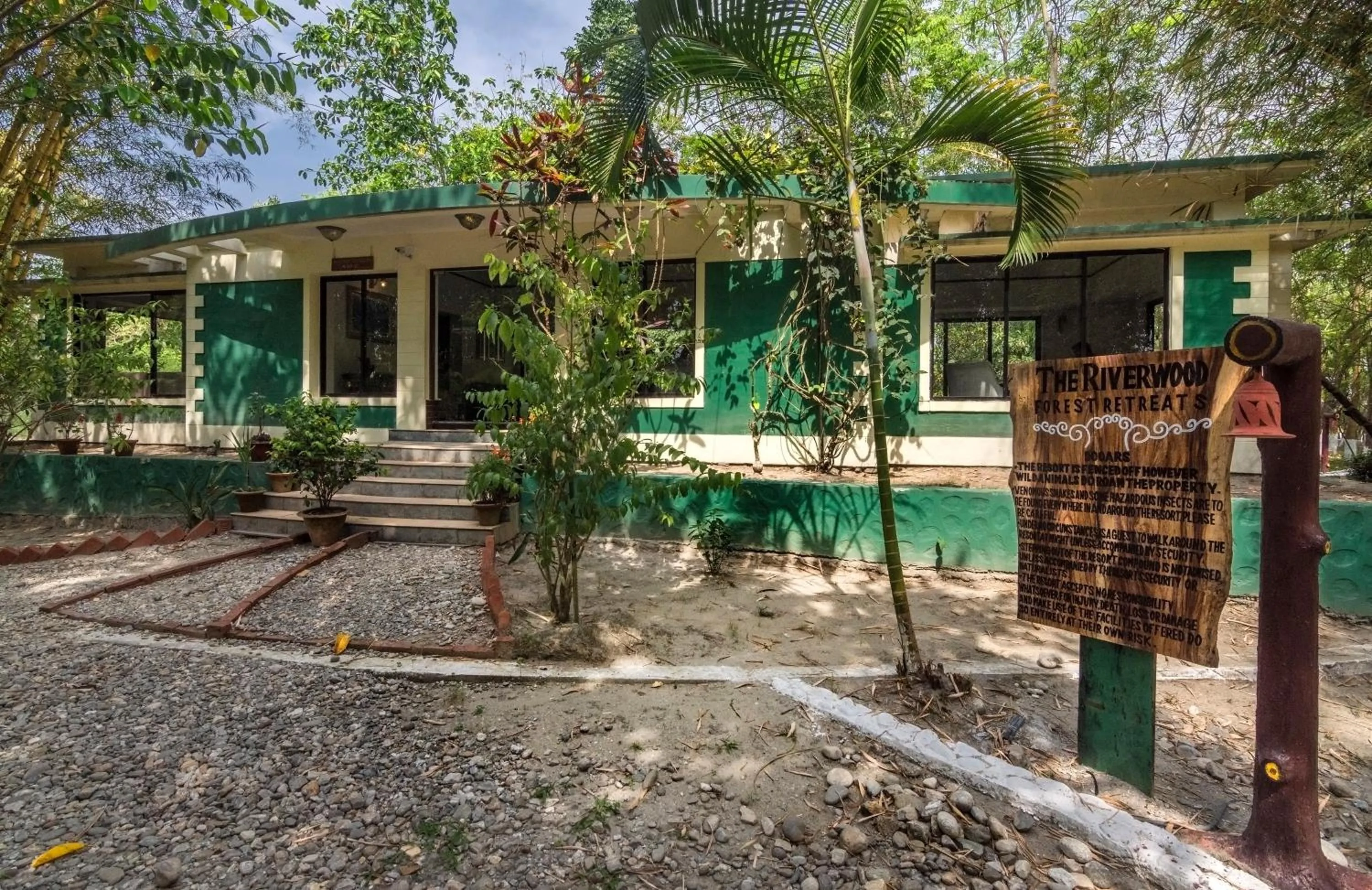 Property building in The Riverwood Forest Retreat Dooars - fully vaccinated staff