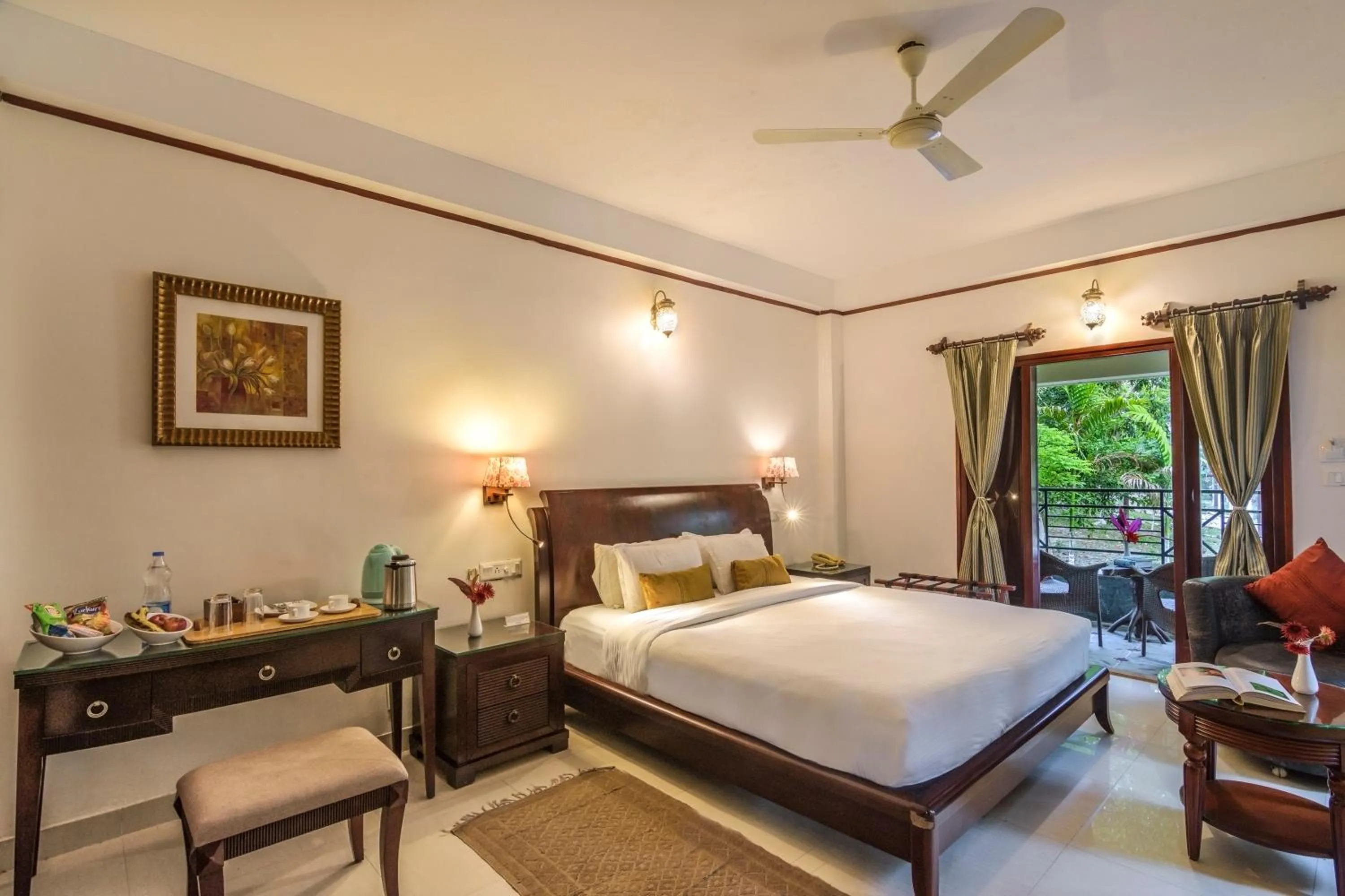 Bed in The Riverwood Forest Retreat Dooars - fully vaccinated staff