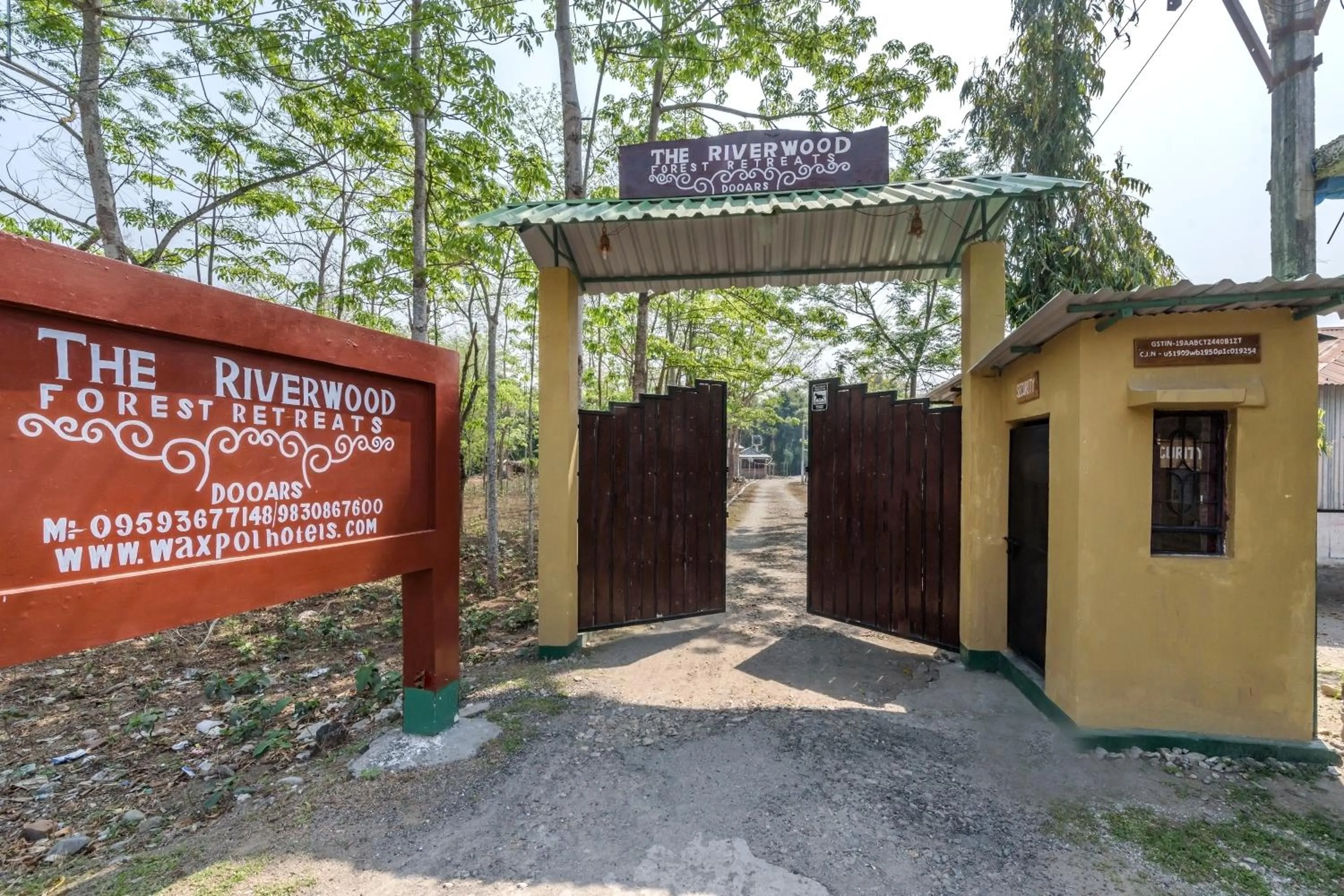 Facade/entrance in The Riverwood Forest Retreat Dooars - fully vaccinated staff