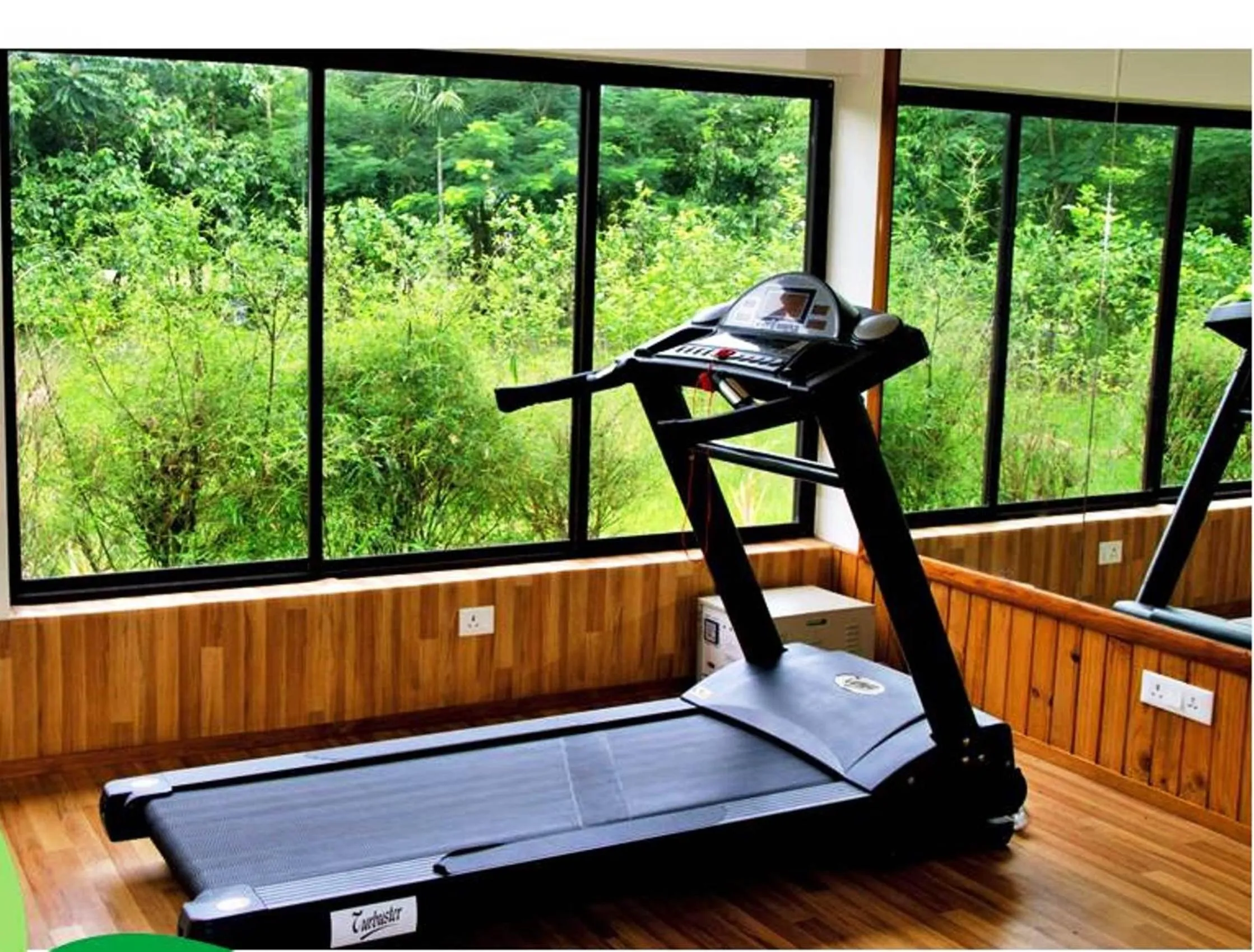 Fitness centre/facilities in The Riverwood Forest Retreat Dooars - fully vaccinated staff