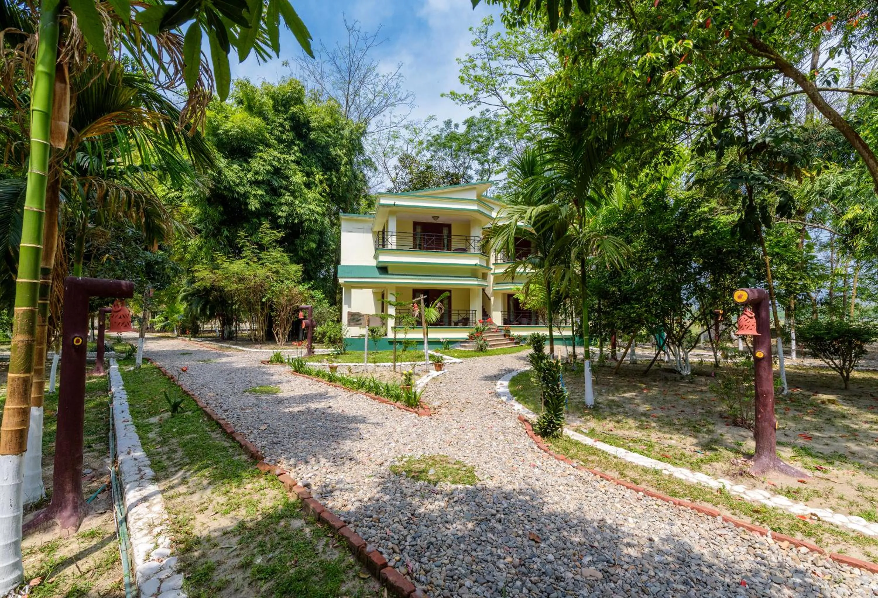 Property building in The Riverwood Forest Retreat Dooars - fully vaccinated staff