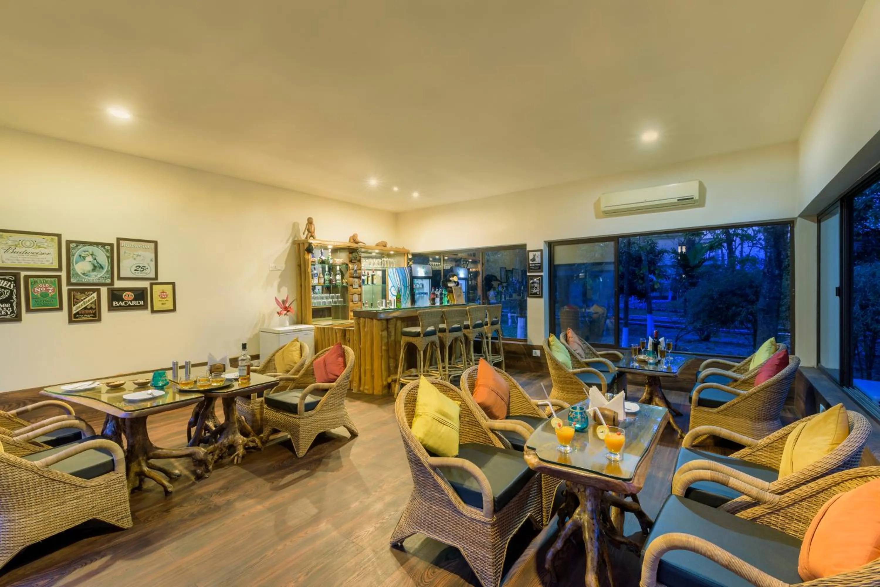 Restaurant/places to eat in The Riverwood Forest Retreat Dooars - fully vaccinated staff