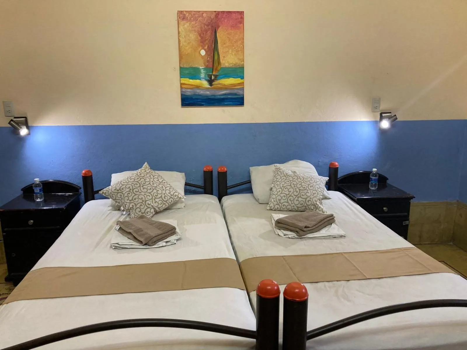 Bed in Hostal La Ermita