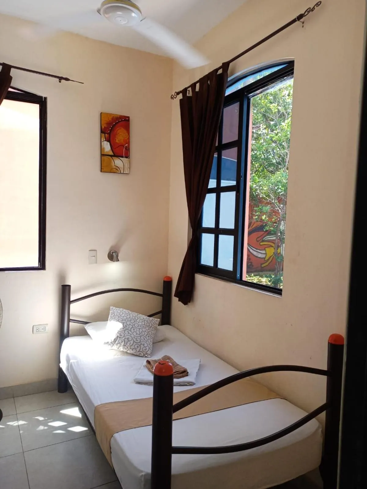 Bed in Hostal La Ermita