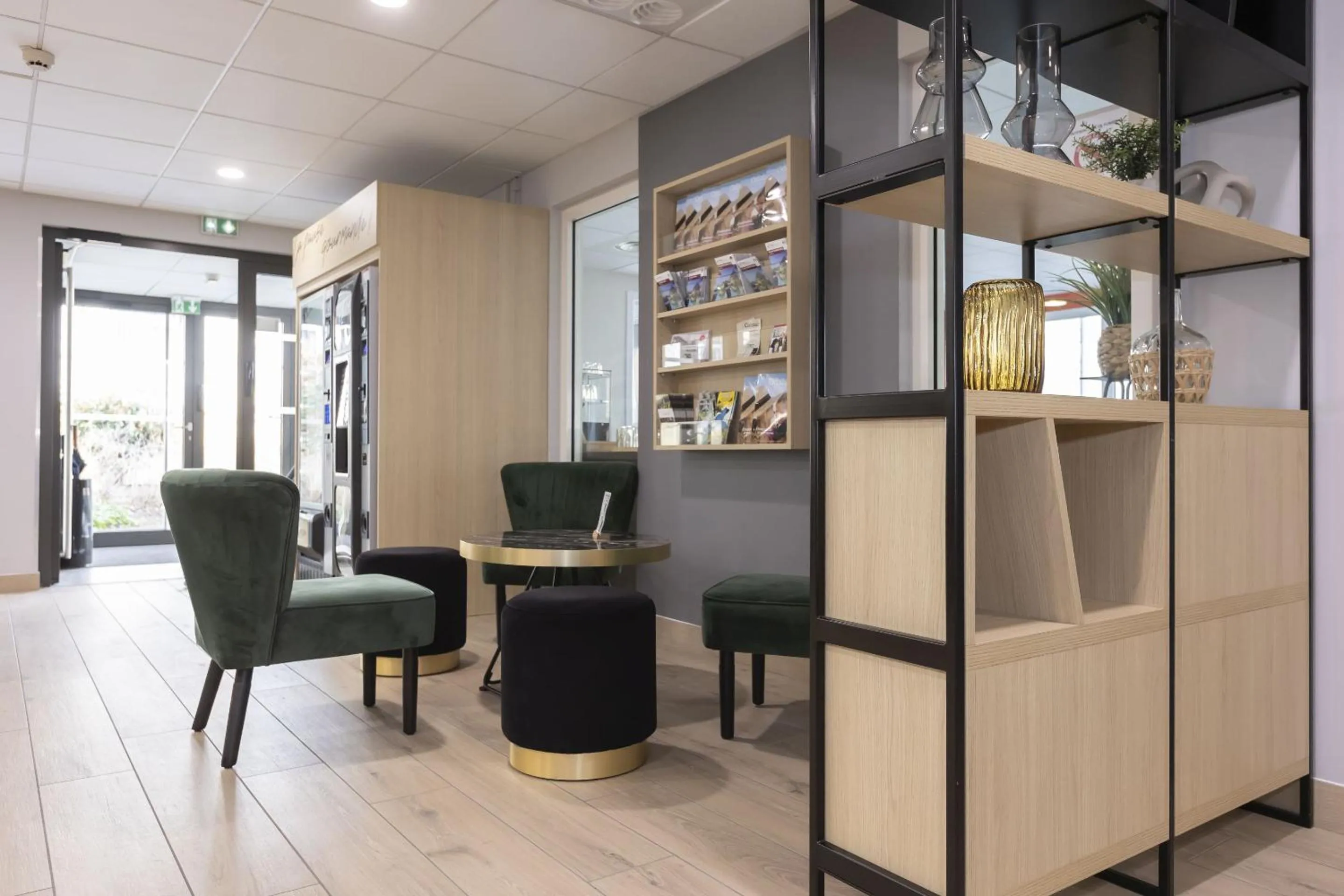 Lobby or reception in Appart Hotel Odalys City Colmar La Rose d'Argent