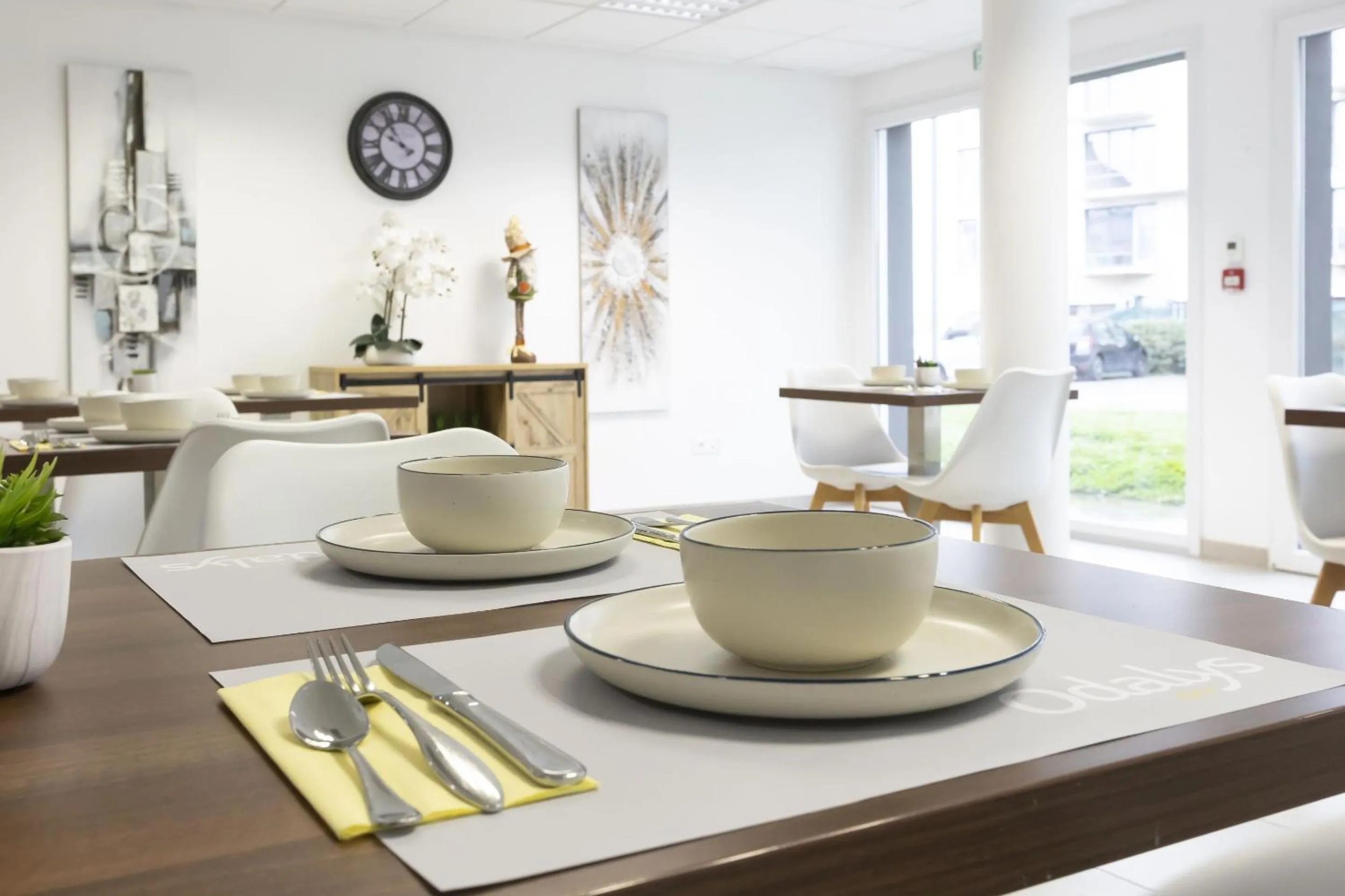 Buffet breakfast in Appart Hotel Odalys City Colmar La Rose d'Argent