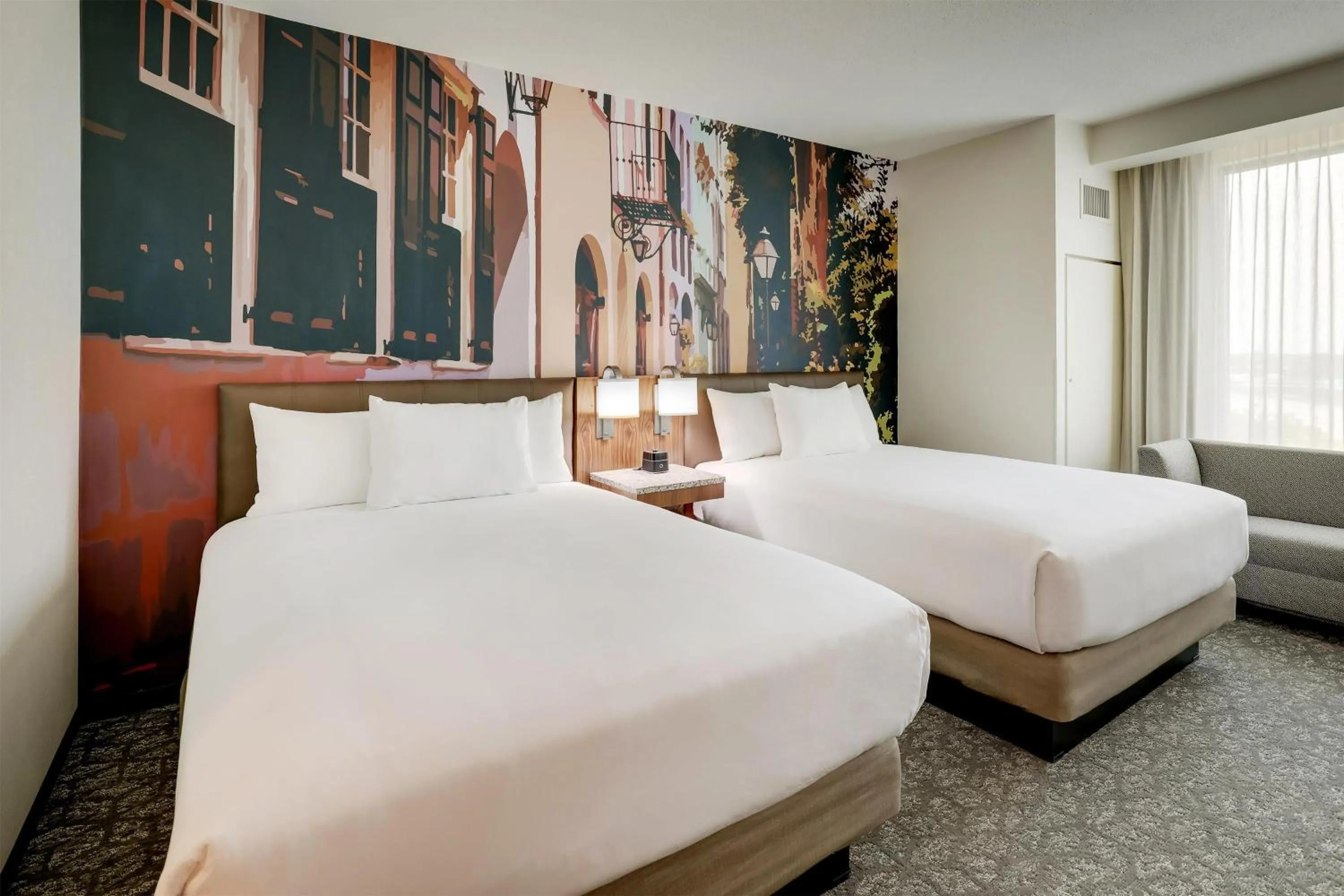 Bedroom, Bed in Drury Plaza Hotel North Charleston