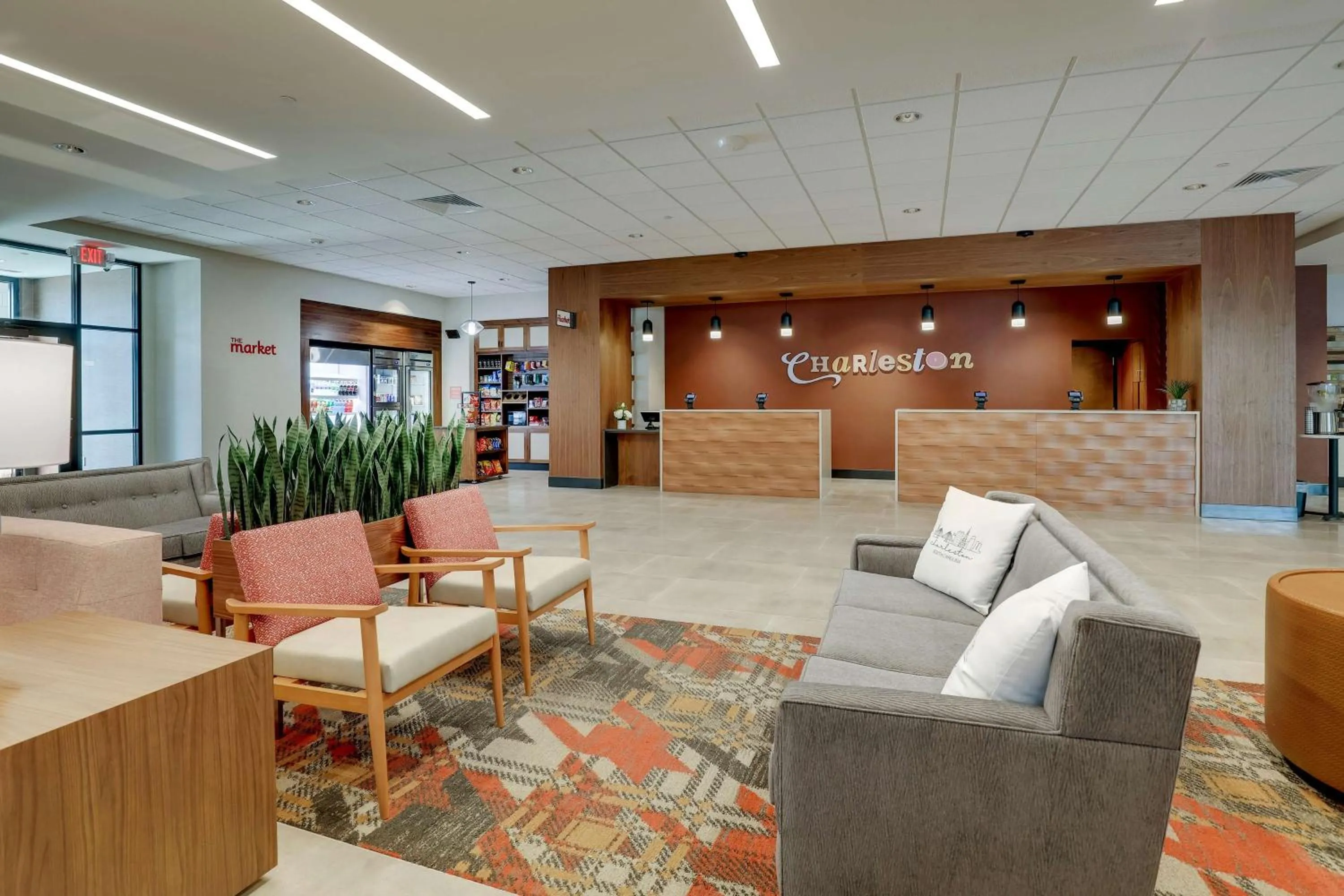 Lobby or reception in Drury Plaza Hotel North Charleston