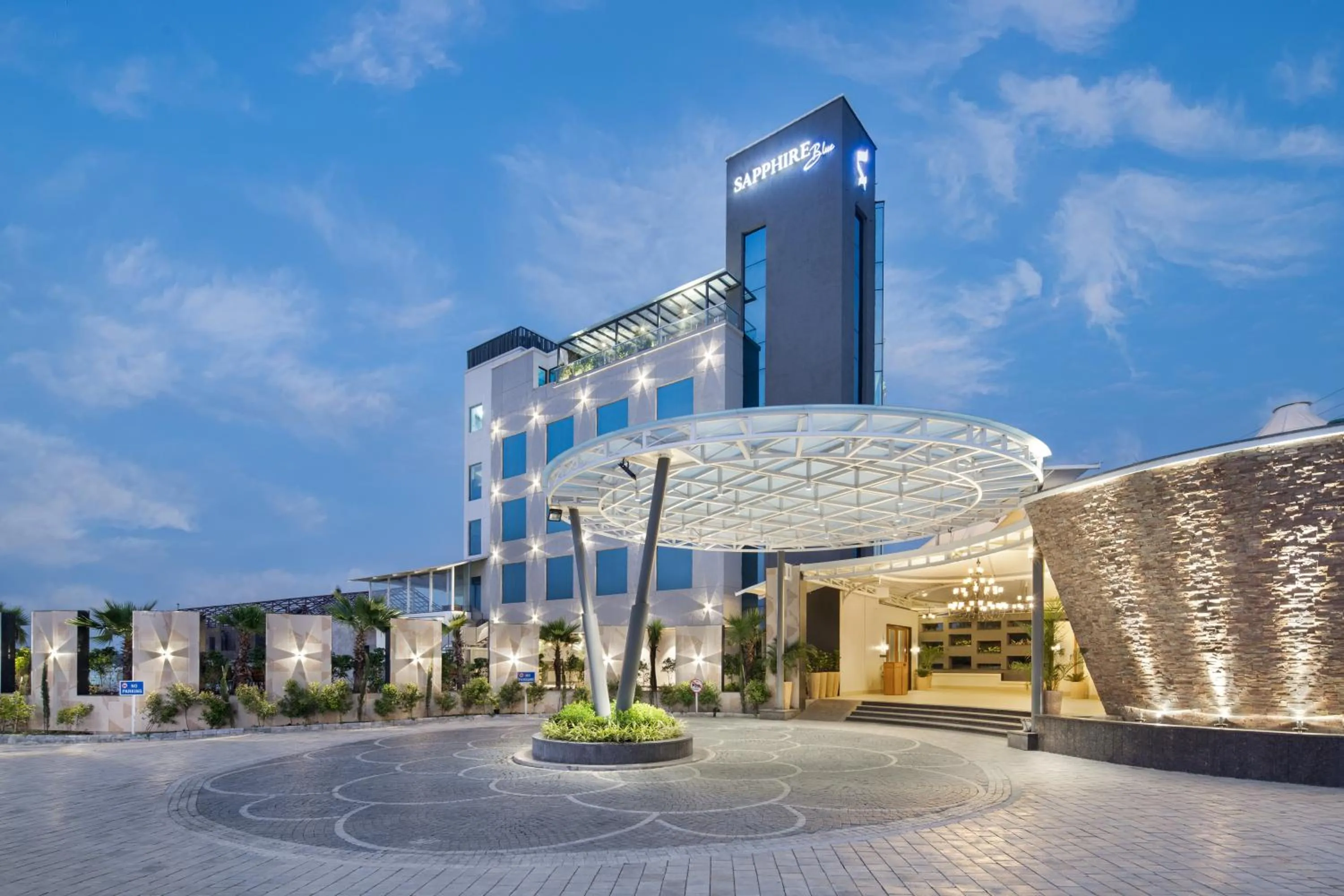 Property building in Sapphire Blue