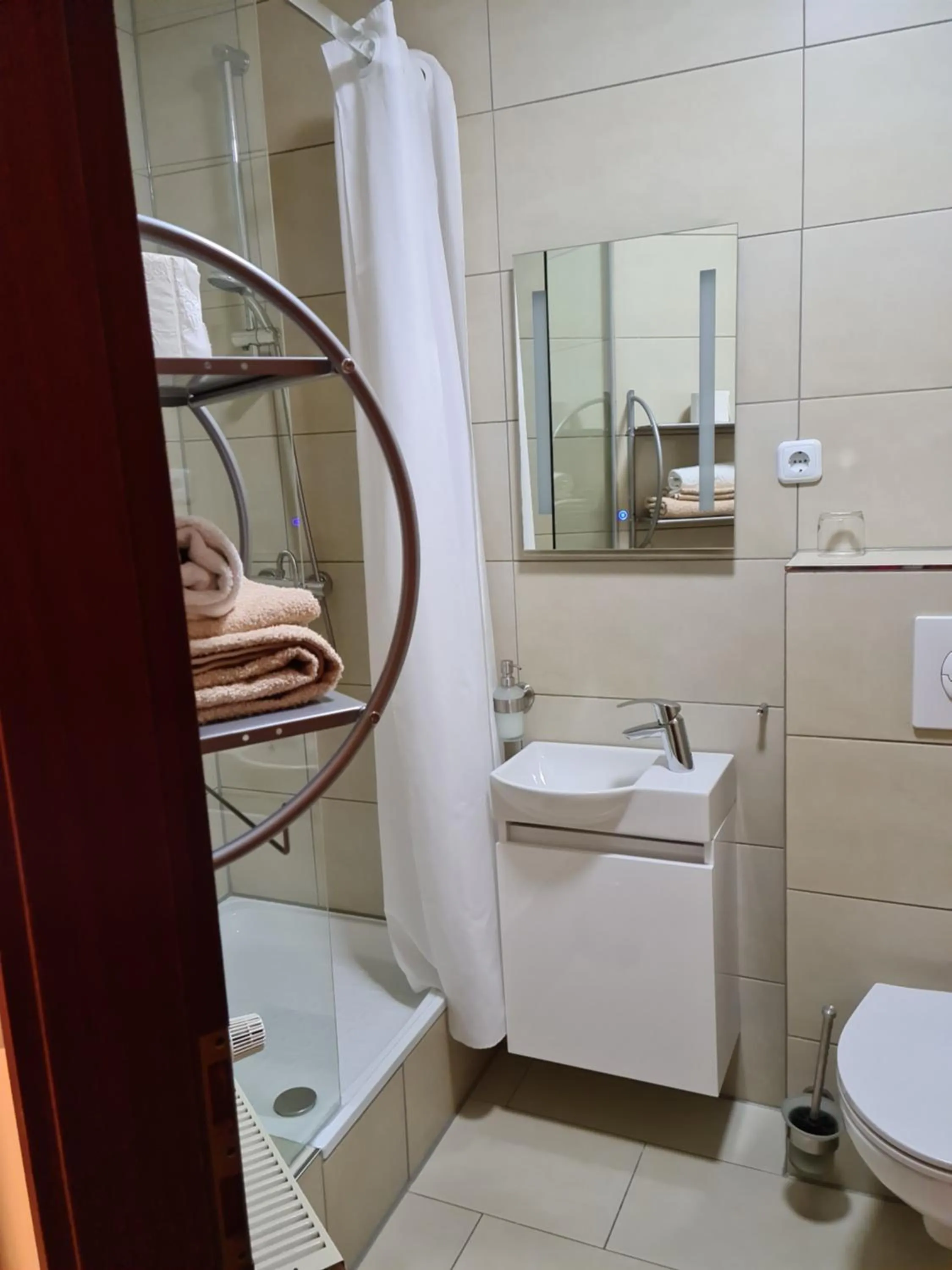 Bathroom in Pension Kreihe im Harz