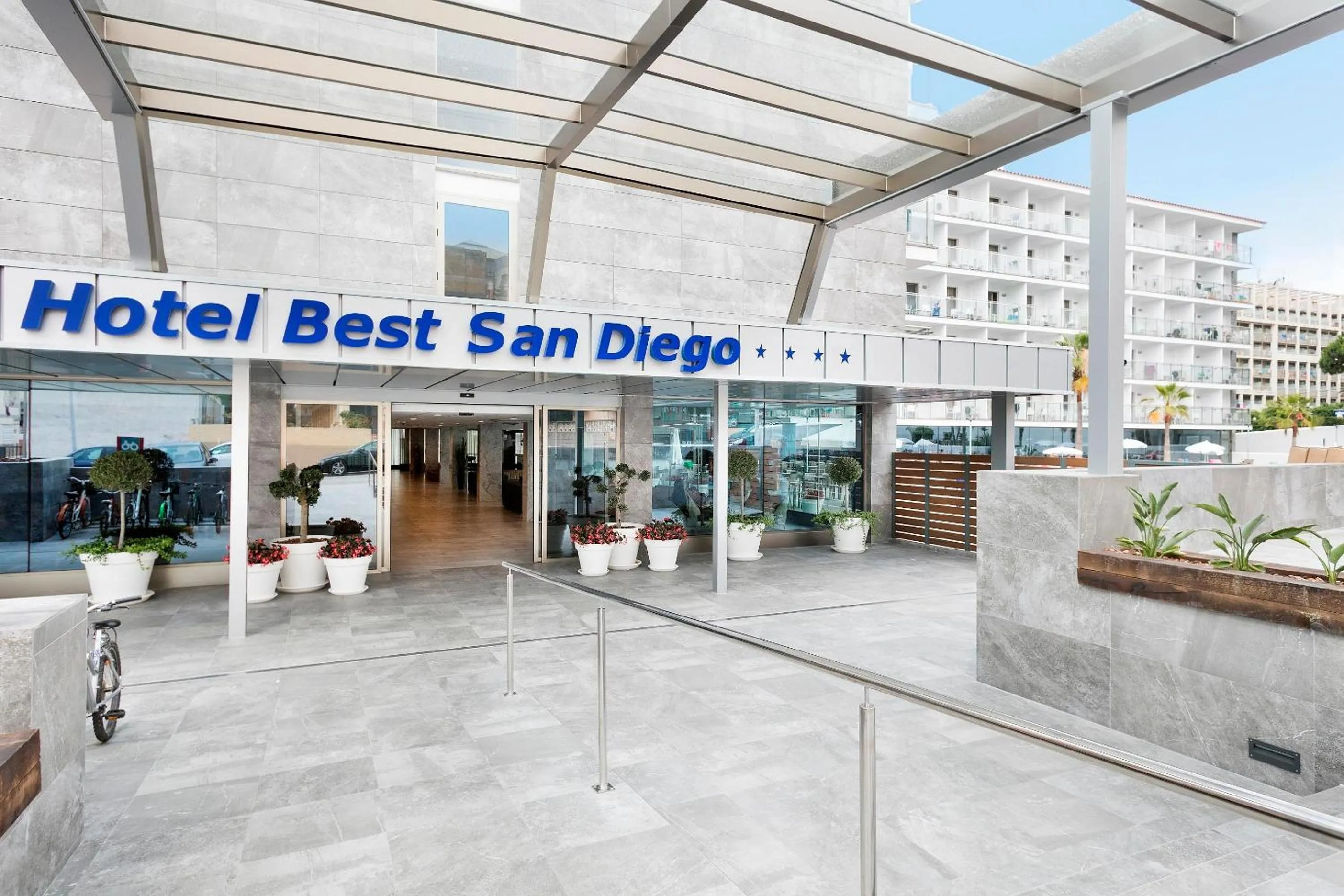 Lobby or reception in Hotel Best San Diego
