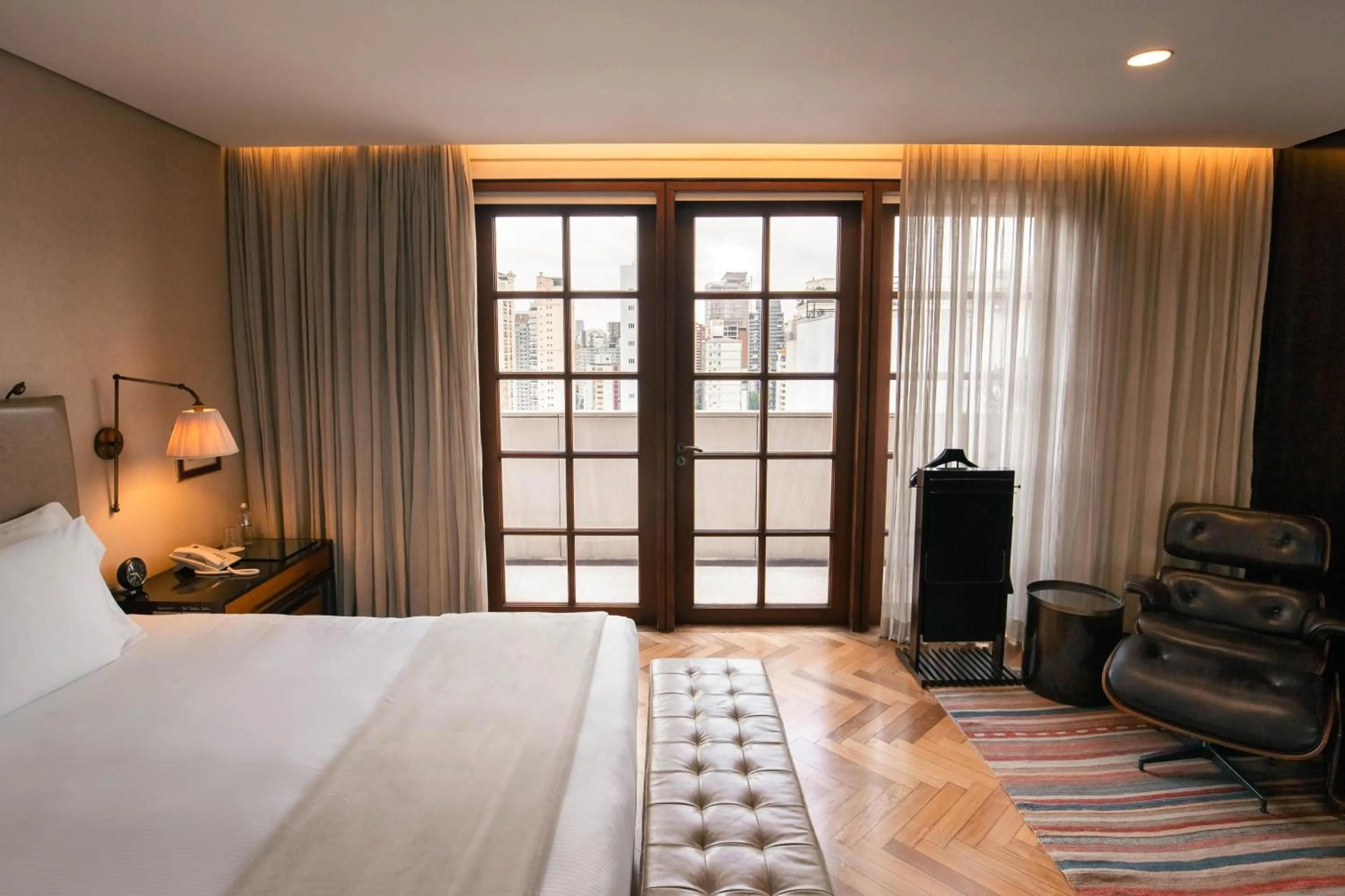 Bedroom, Bed in Hotel Fasano Sao Paulo