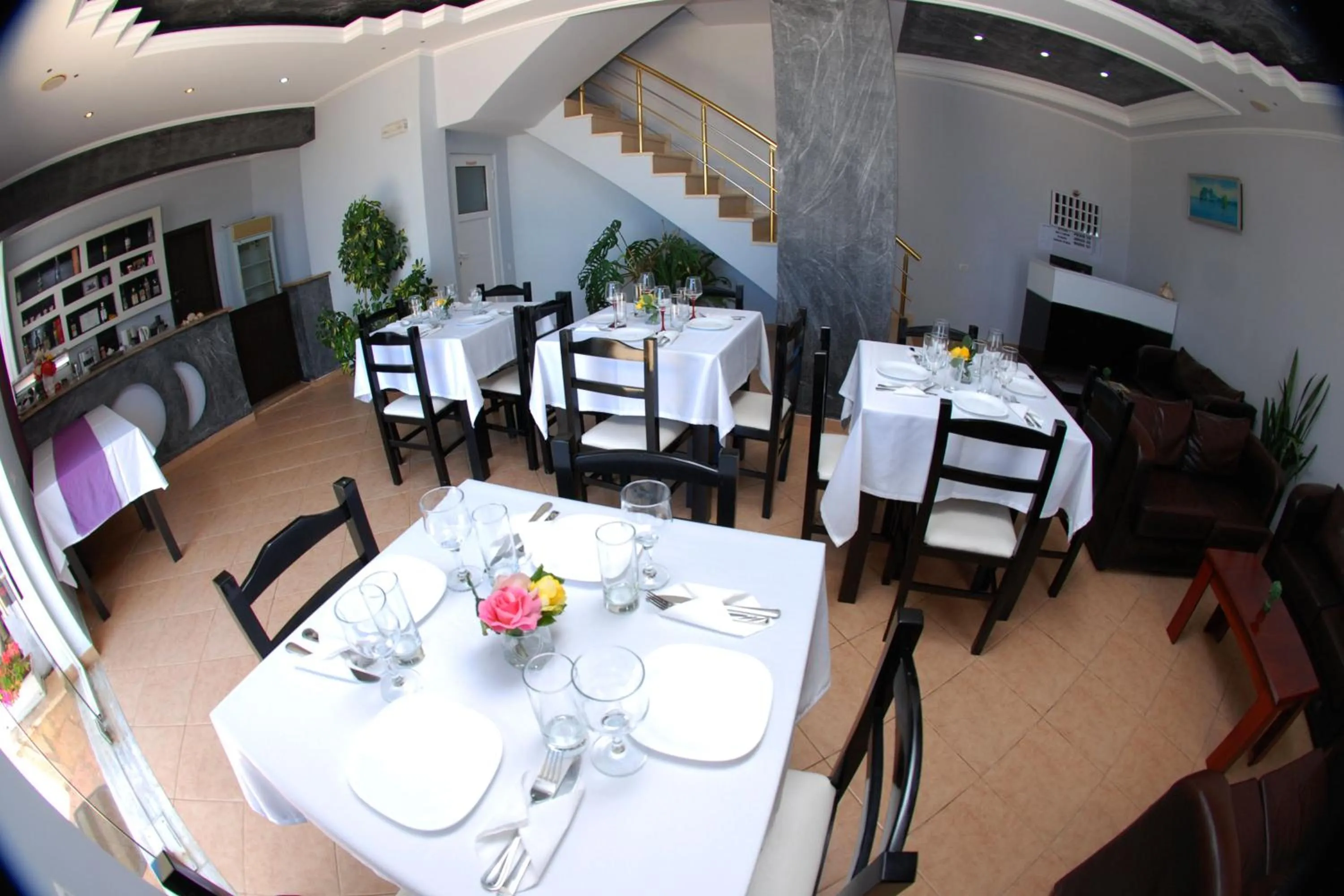 Buffet breakfast in Villa Doka