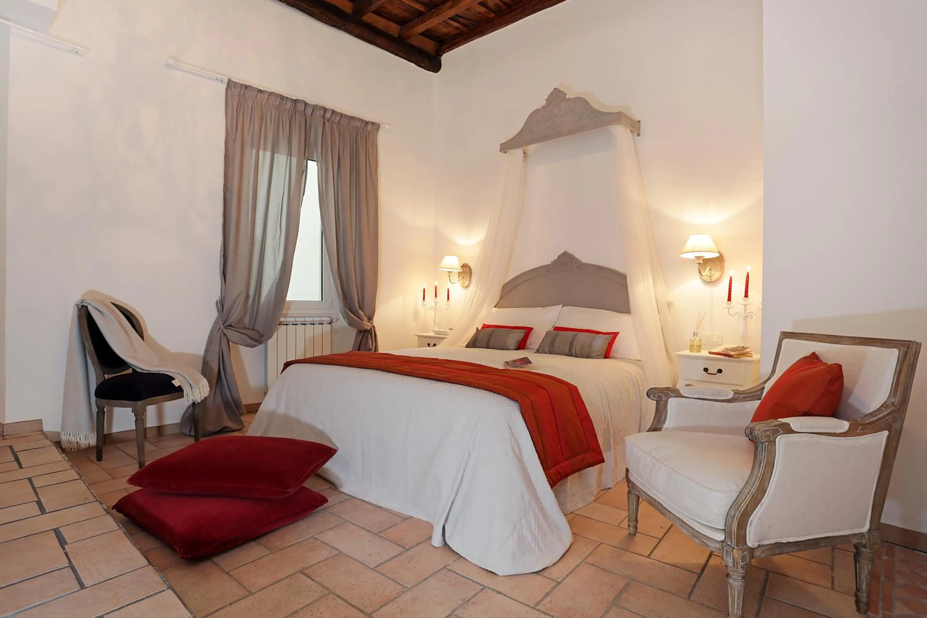 Bedroom, Bed in Madonna de' Monti Suites