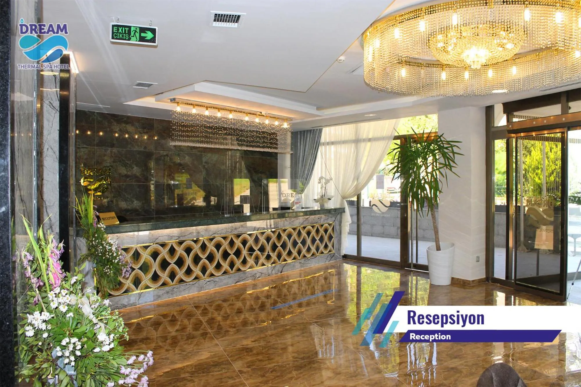 Lobby or reception in Zir Dream Thermal & Spa Hotel