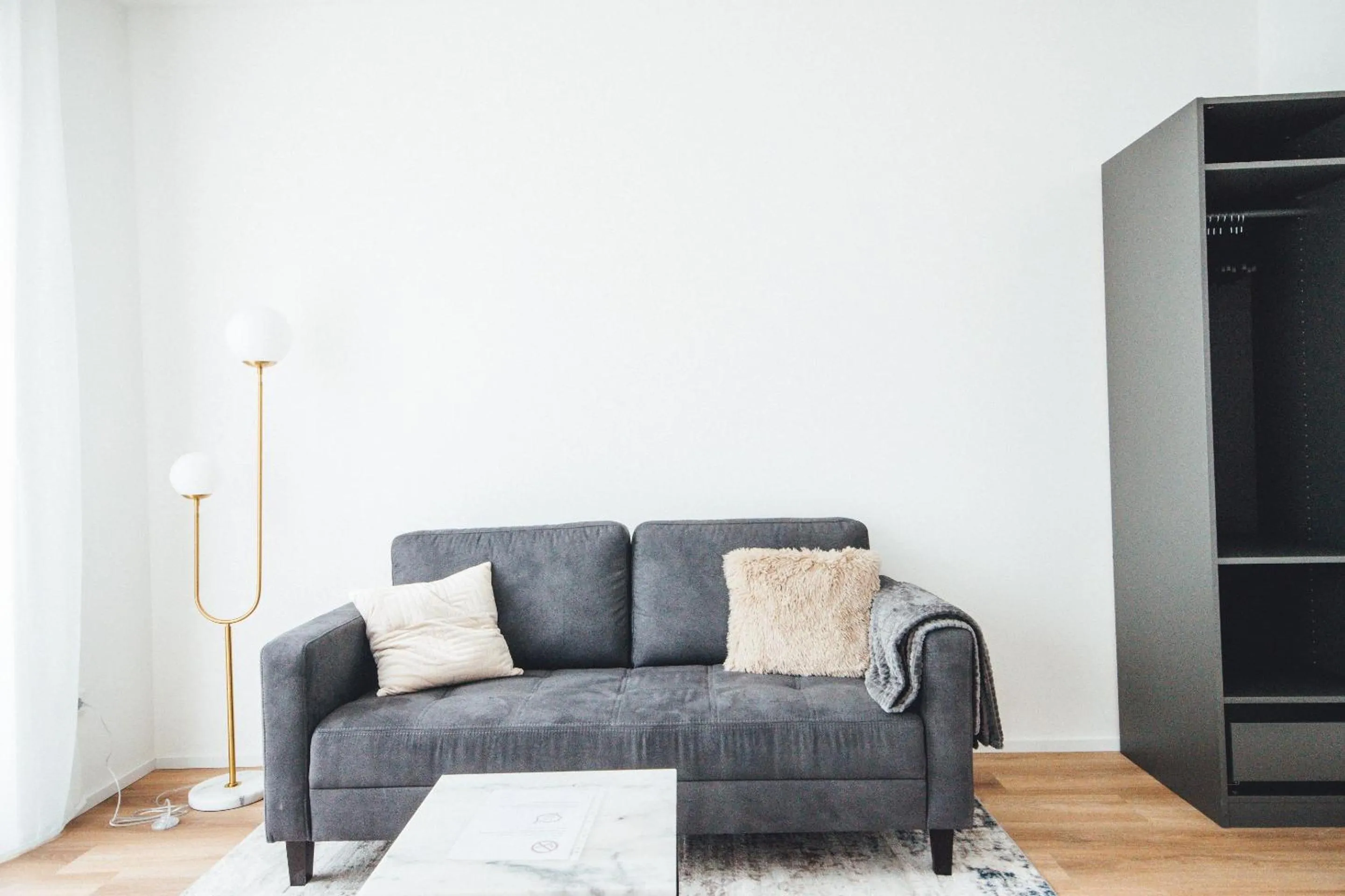 Living room in THE WOS Apartments