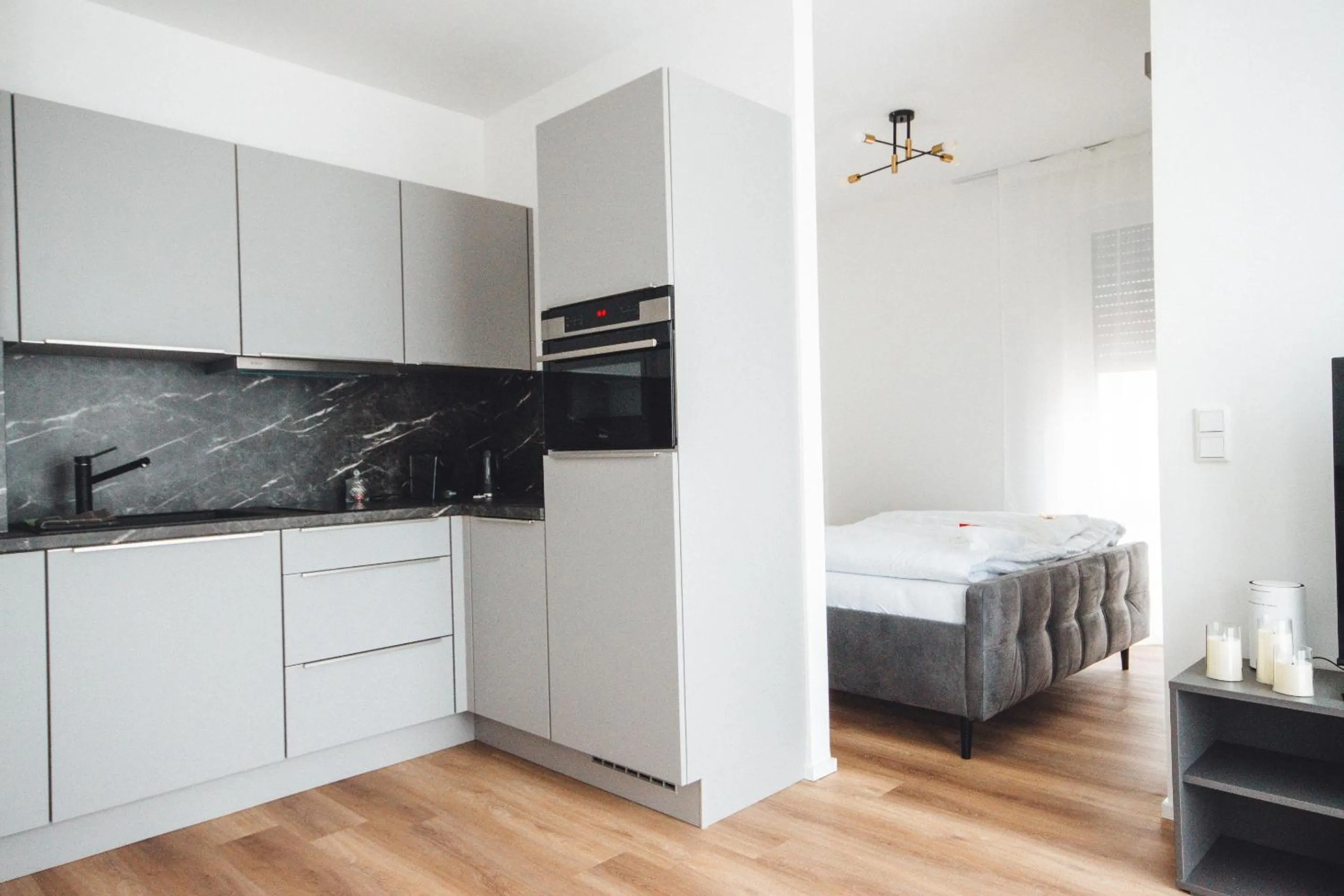 Bedroom, Bed in THE WOS Apartments