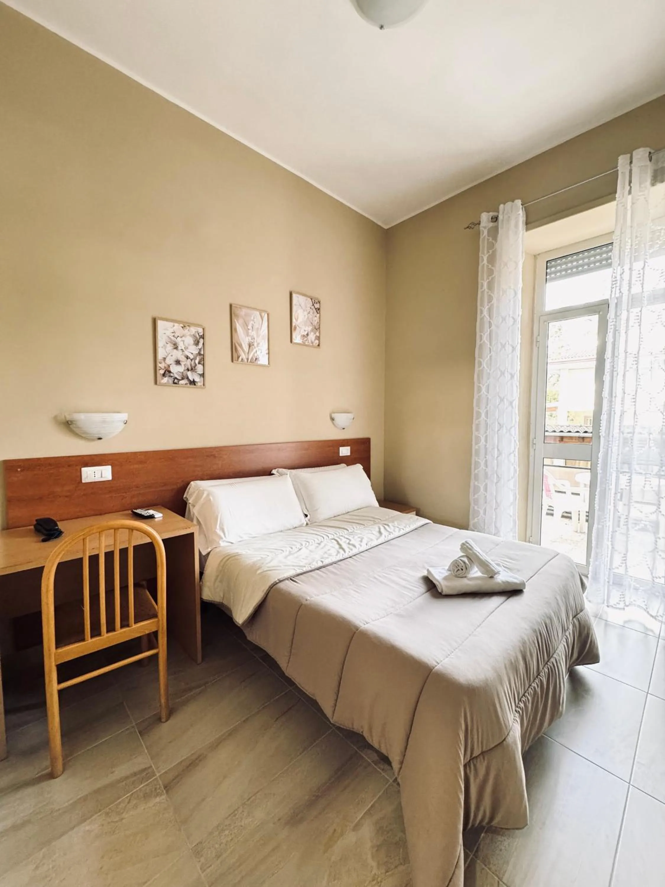 Bed in Hotel Villa Robinia