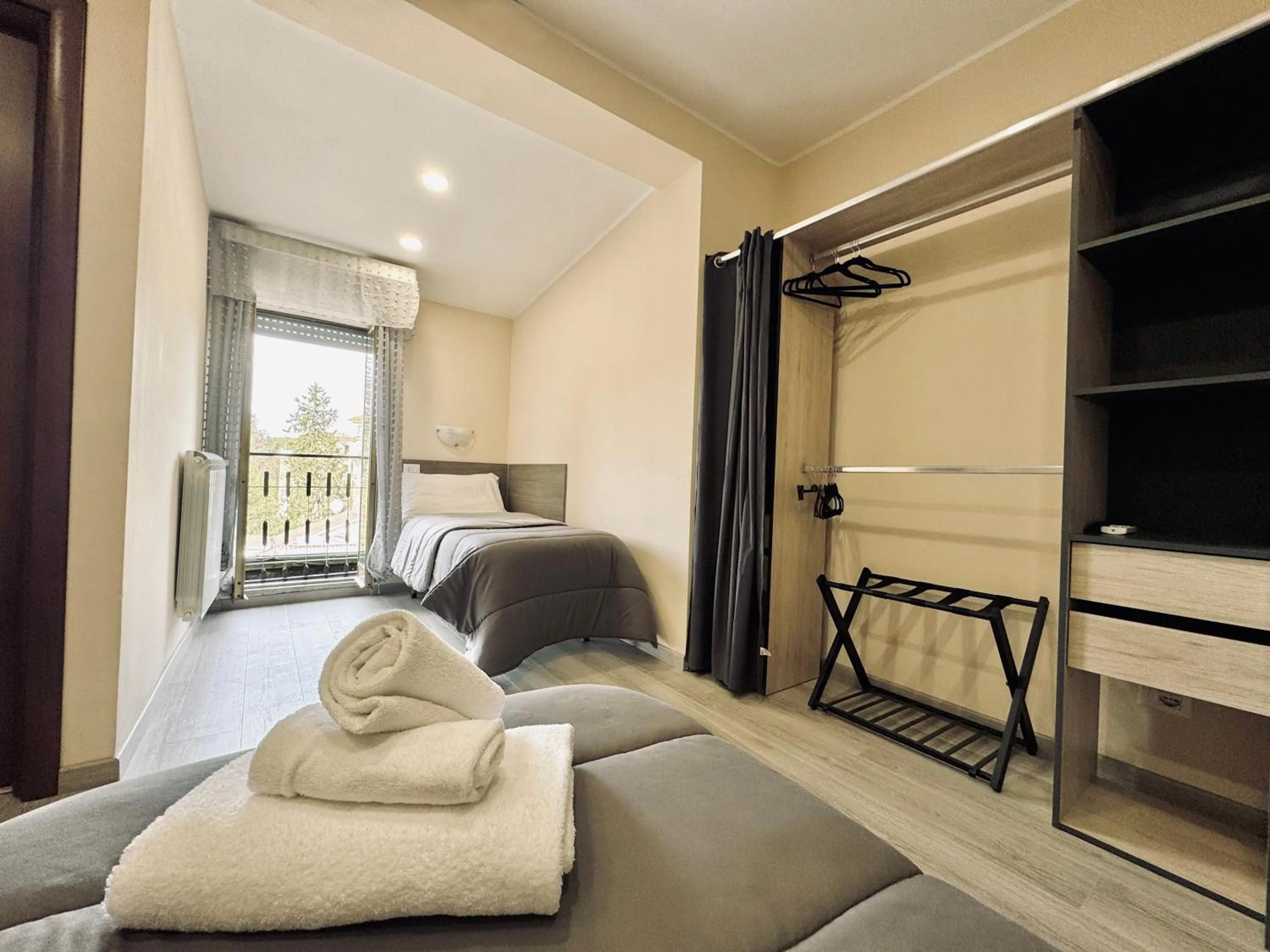 Bed in Hotel Villa Robinia