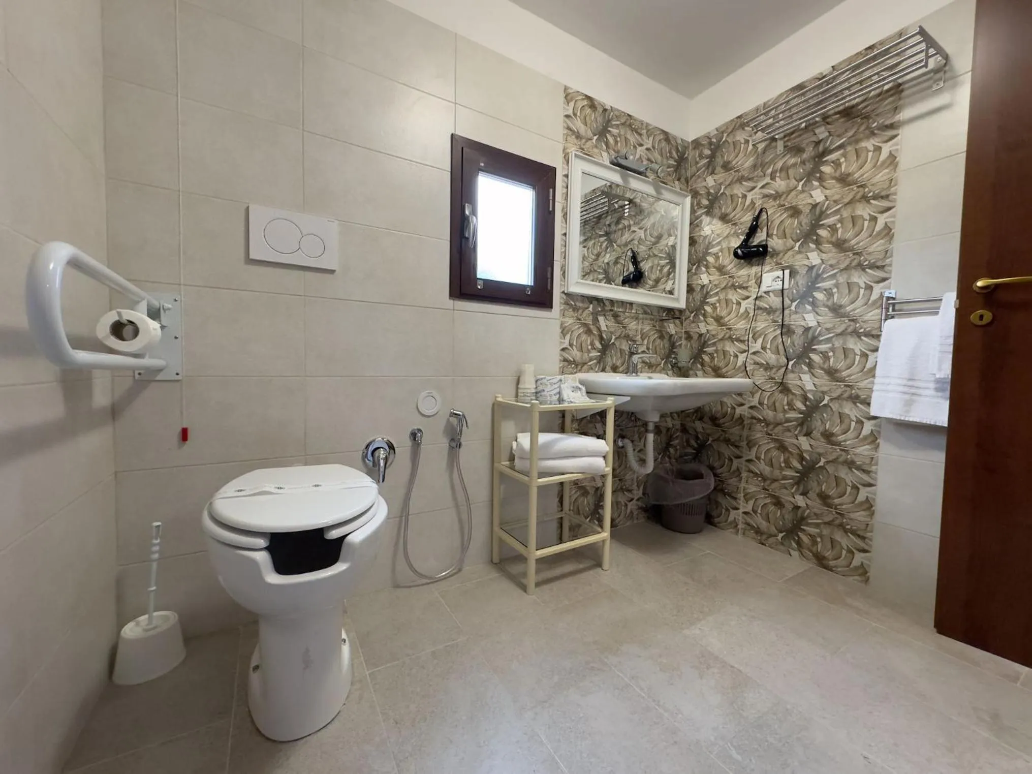 Shower in Hotel Villa Robinia
