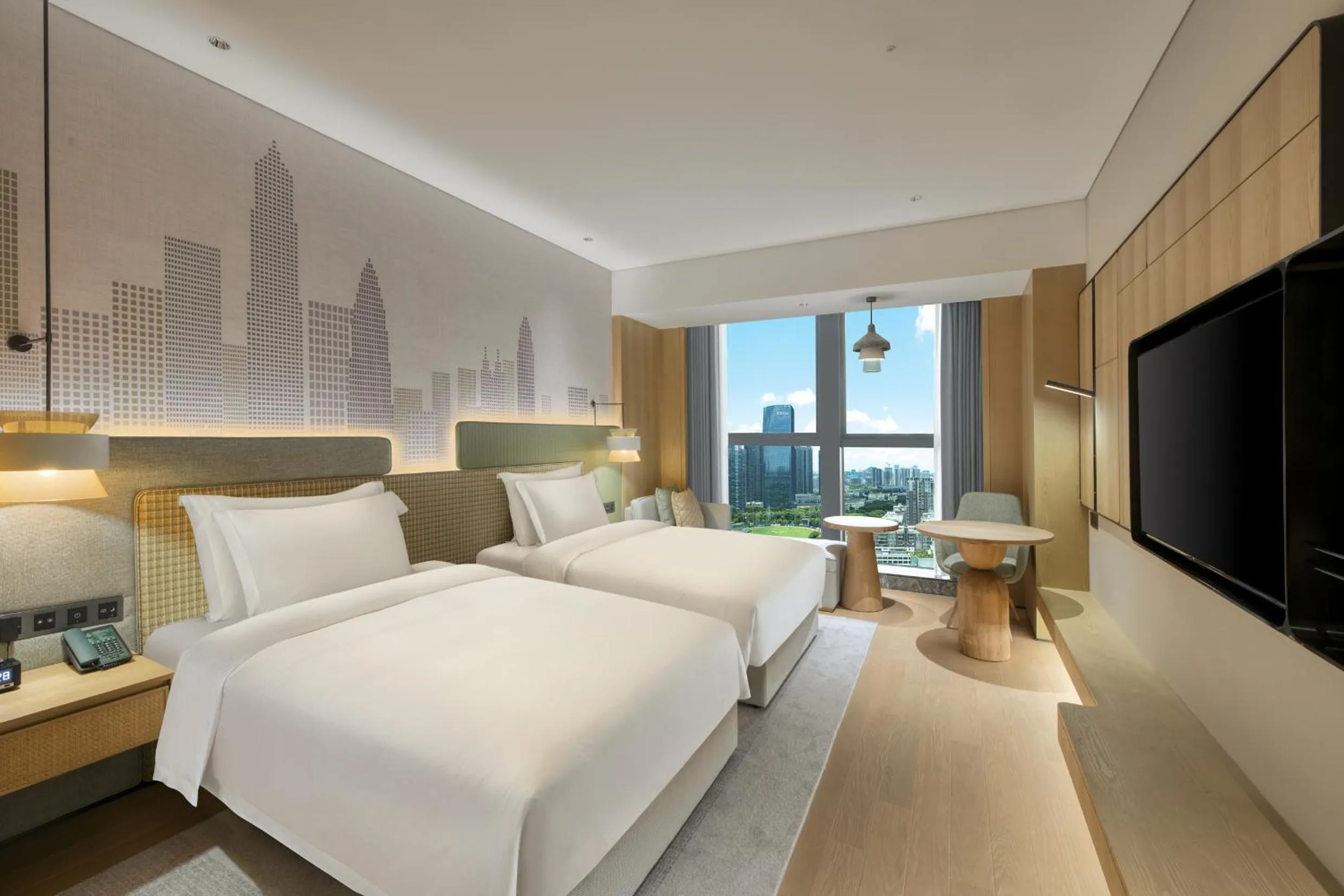 Bed in Holiday Inn Shenzhen Nanshan by IHG