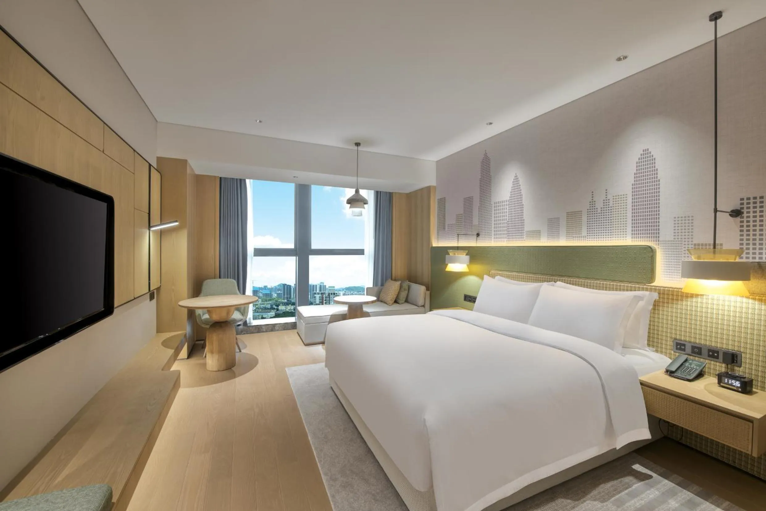 Bed in Holiday Inn Shenzhen Nanshan by IHG