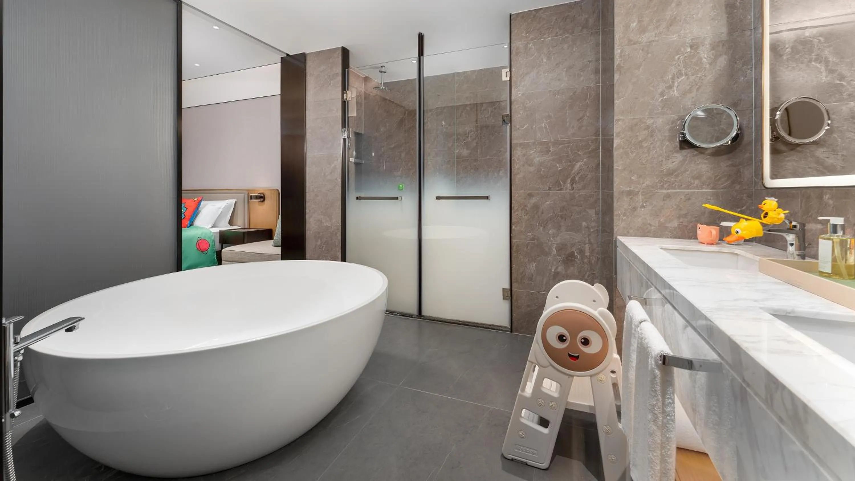 Bathroom in Holiday Inn Wuhan Houguan Lake by IHG