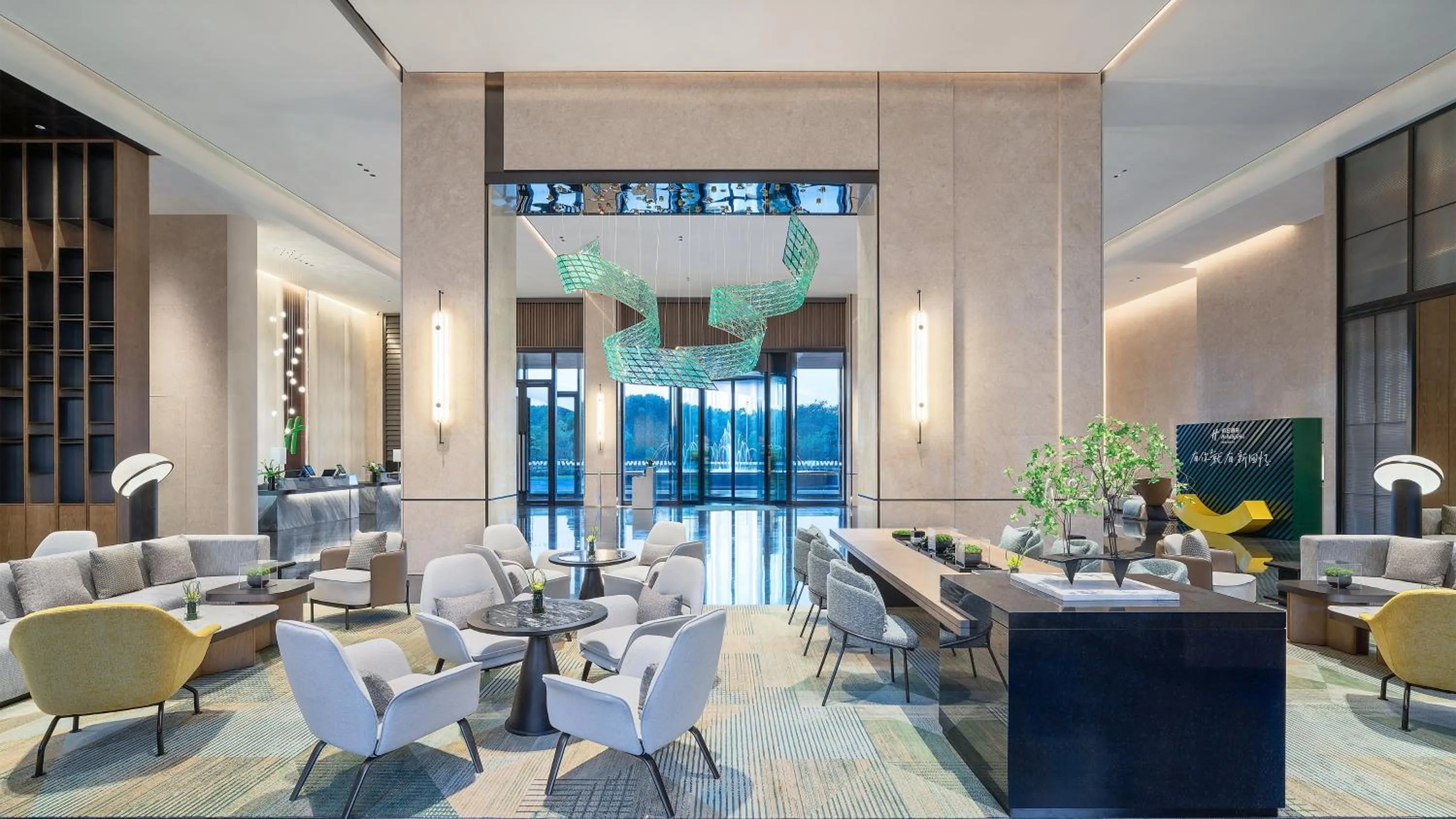 Property building in Holiday Inn Wuhan Houguan Lake by IHG