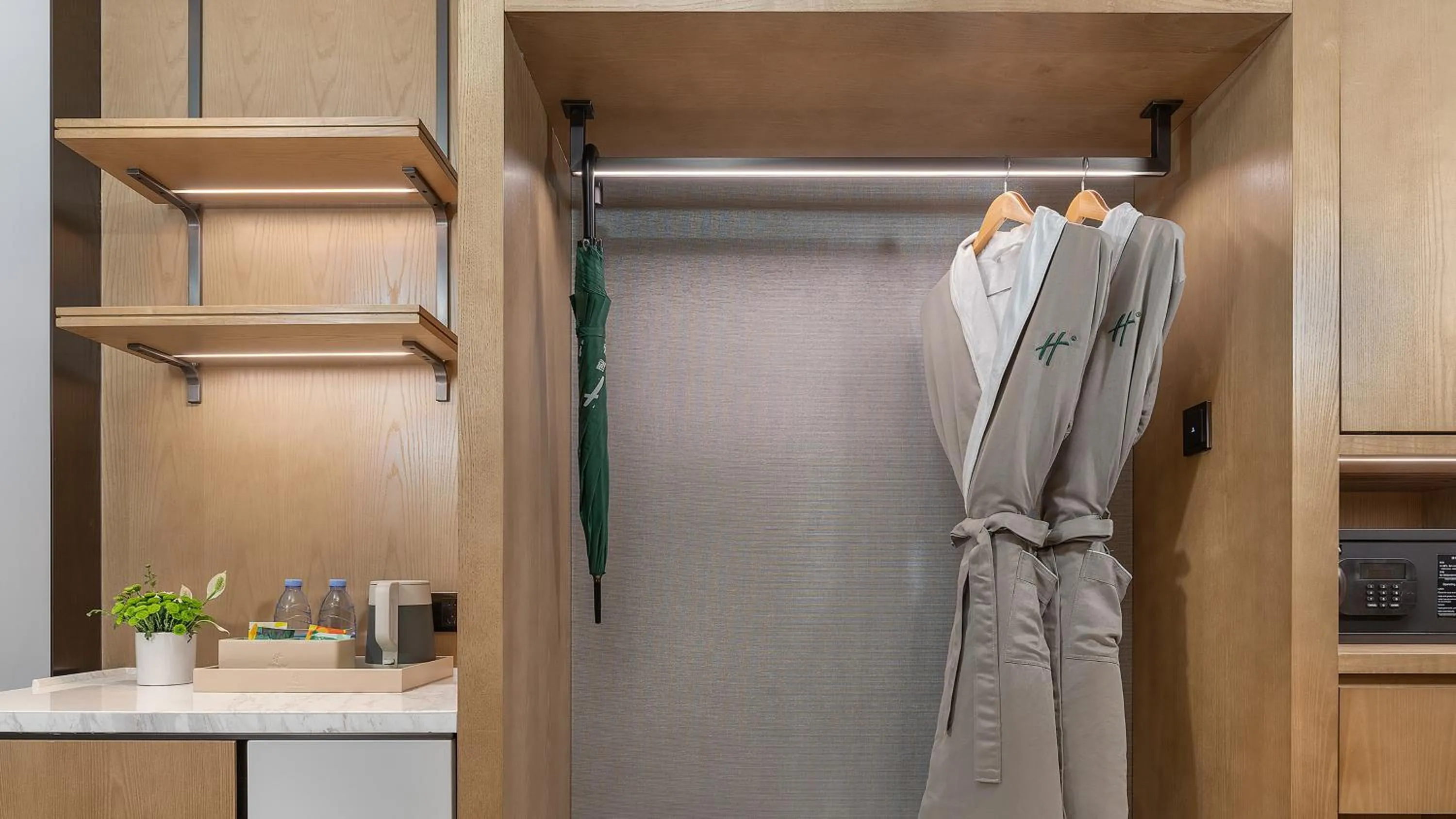 wardrobe in Holiday Inn Wuhan Houguan Lake by IHG
