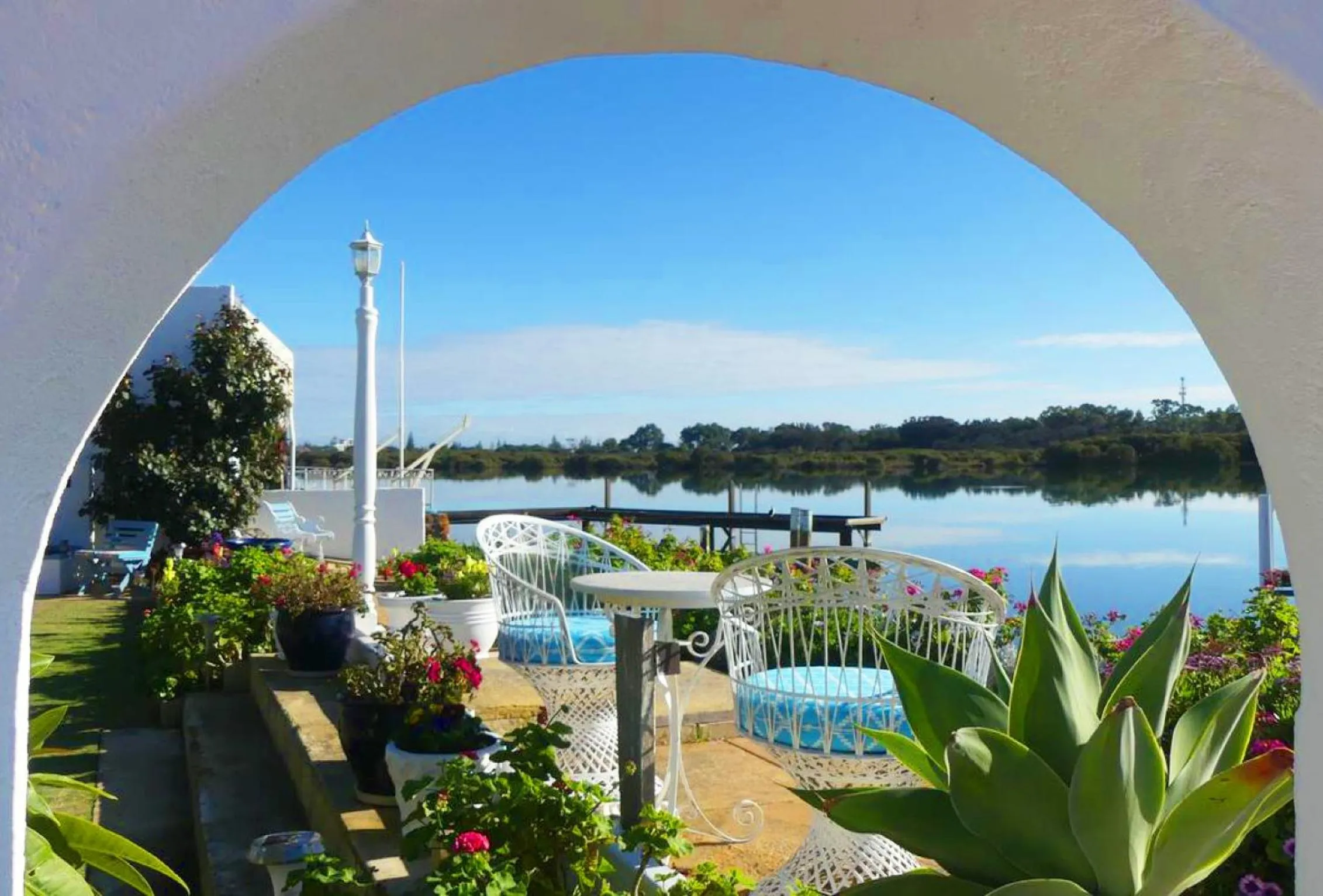 Balcony/Terrace in Boathouse Bunbury Bed & Breakfast